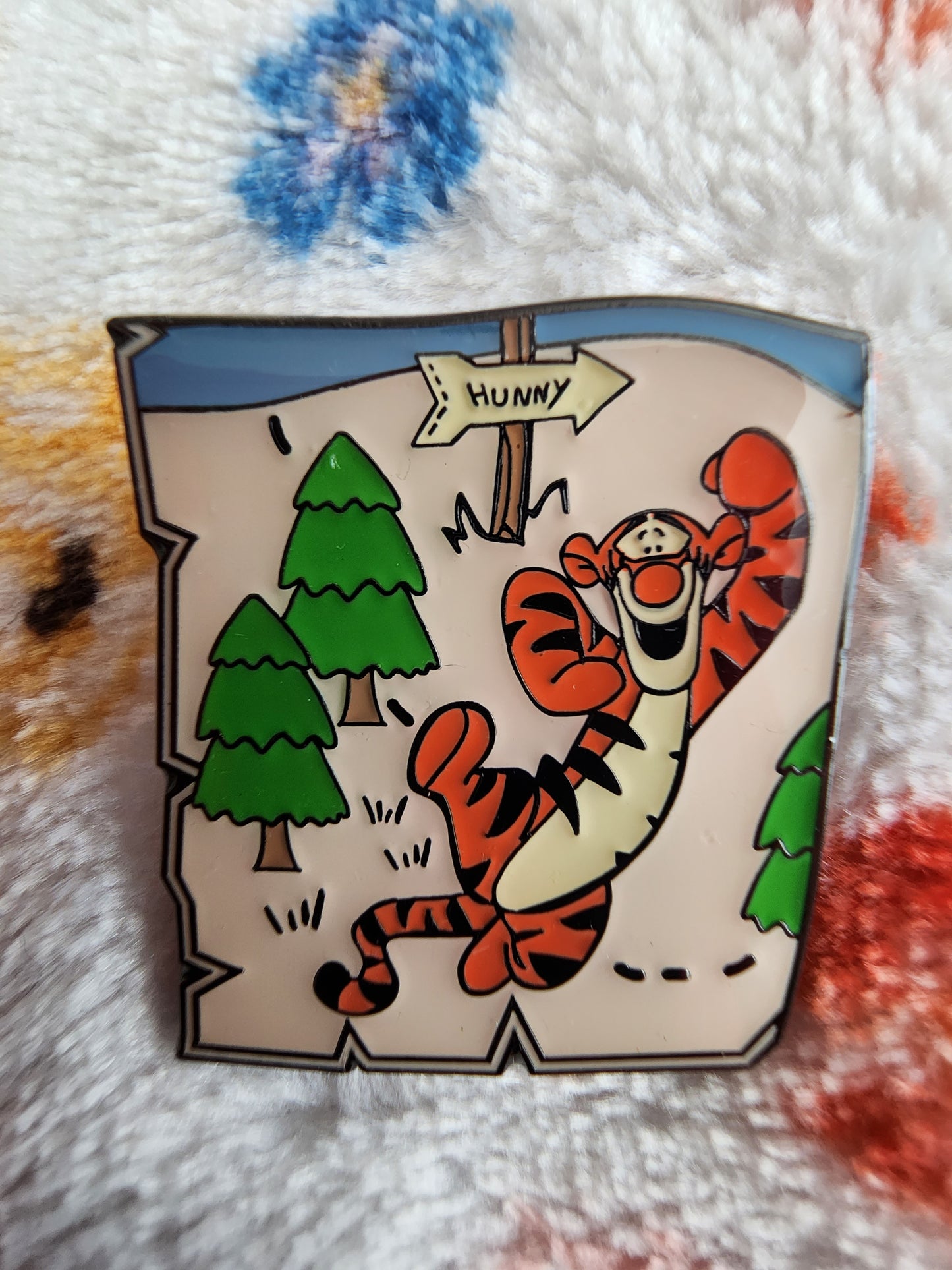 Loungefly Winnie the Pooh and Friends 100 Acre Woods Map Mystery Pins