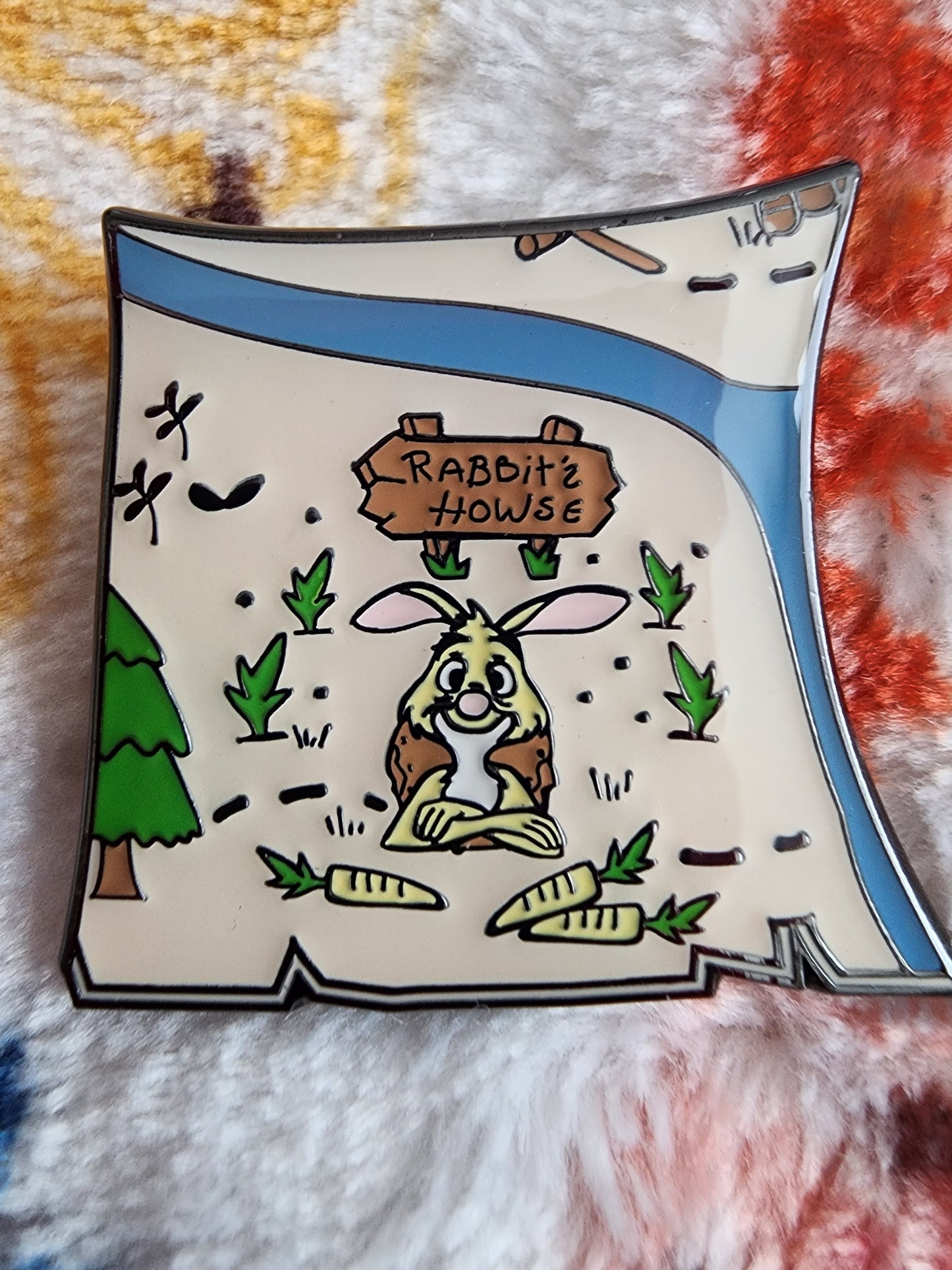 Loungefly Winnie the Pooh and Friends 100 Acre Woods Map Mystery Pins