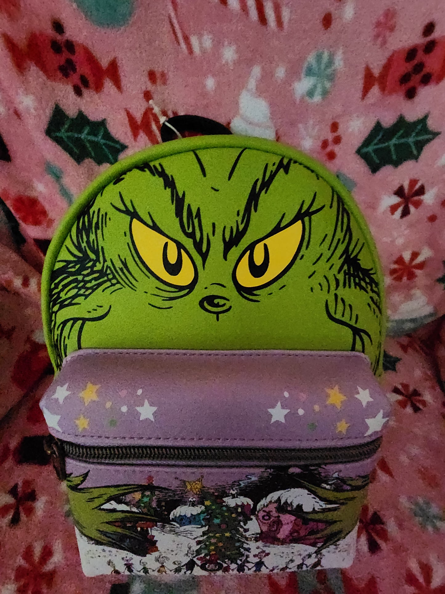 Loungefly Dr. Seuss The Grinch Christmas Backpack