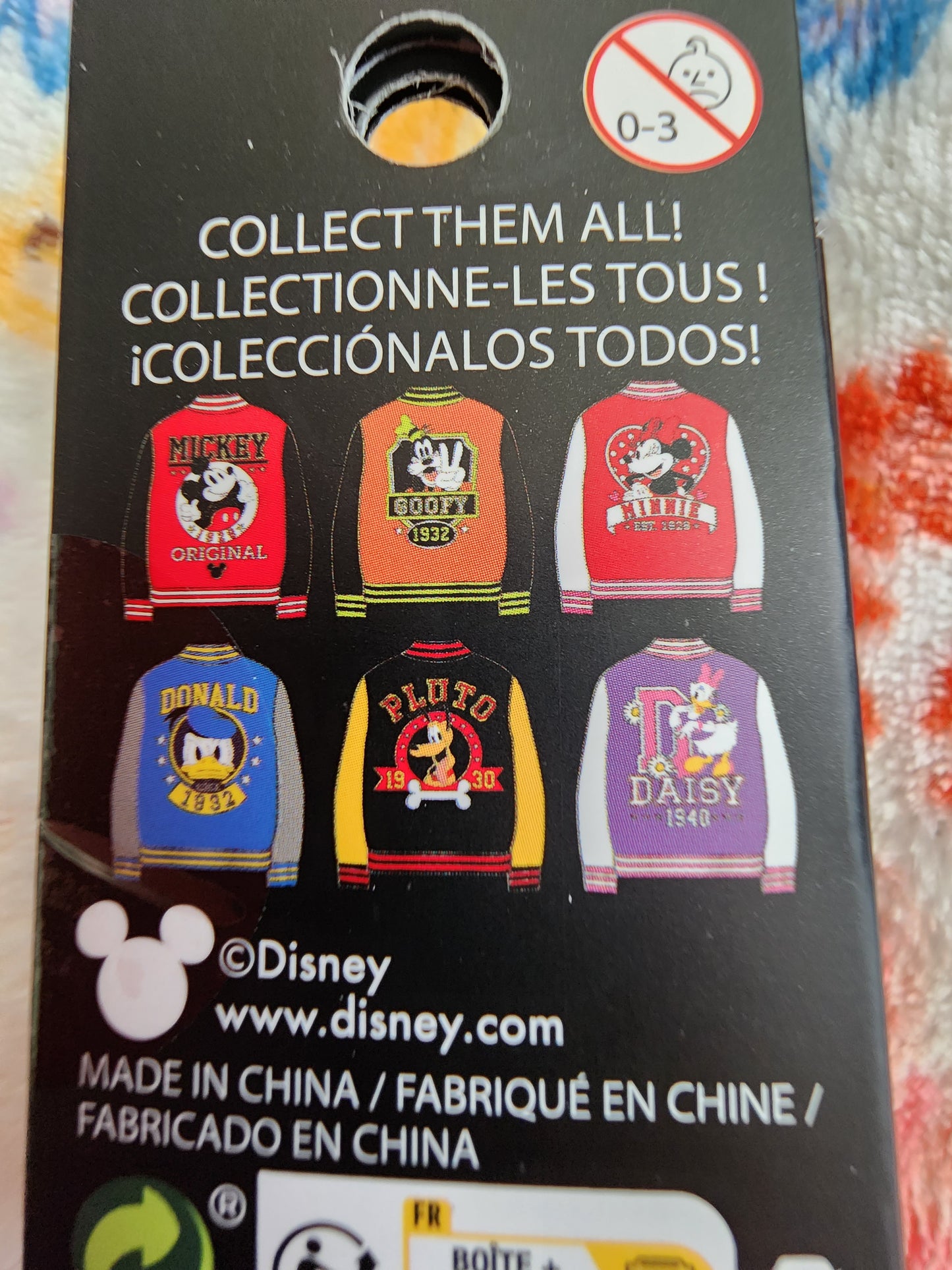 Loungefly Disney Mickey and Friends School Jersey Jacket Mystery Pins