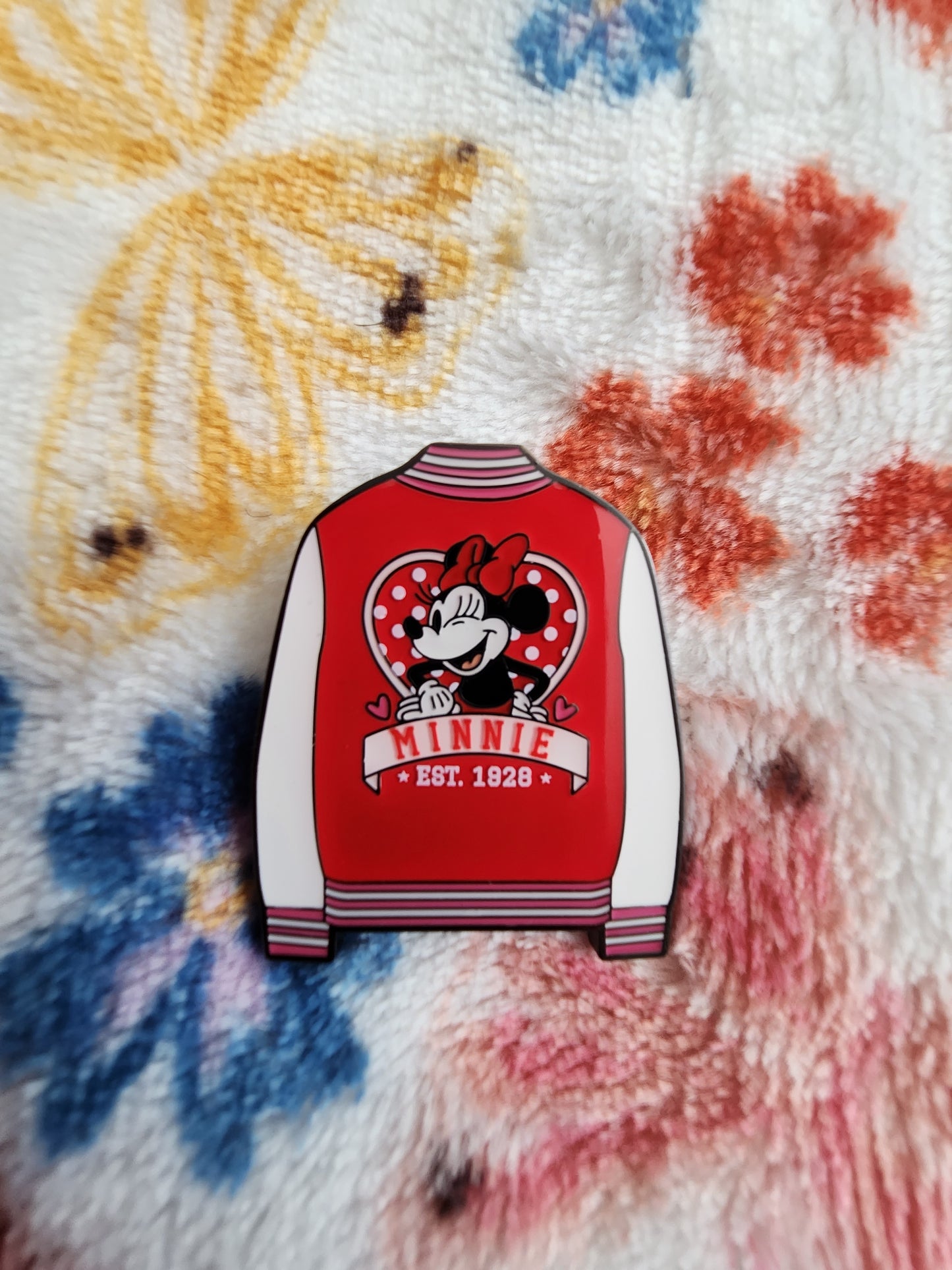 Loungefly Disney Mickey and Friends School Jersey Jacket Mystery Pins