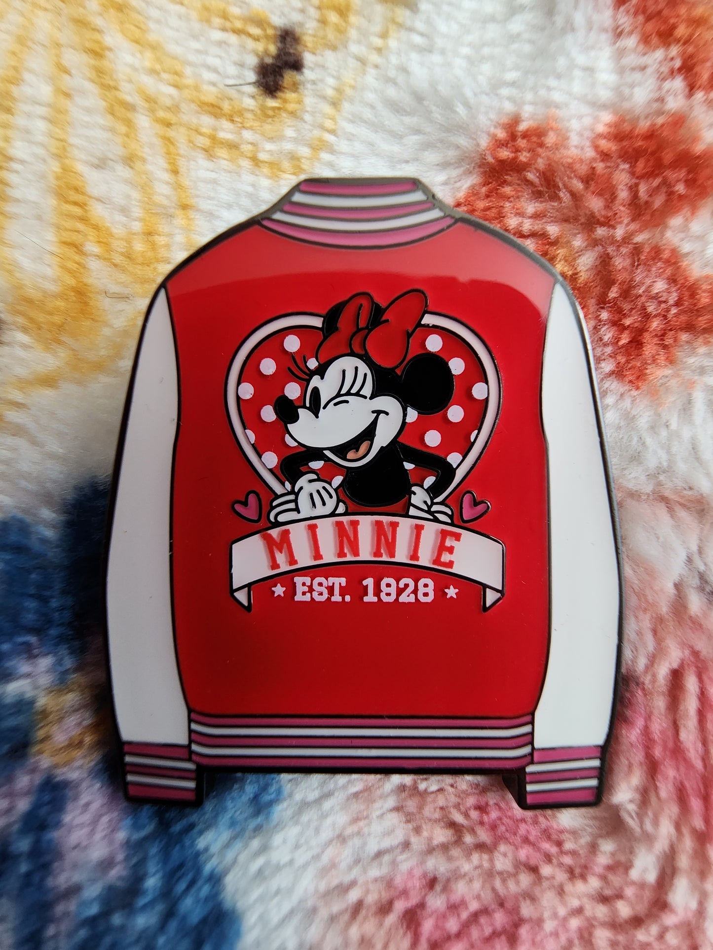 Loungefly Disney Mickey and Friends School Jersey Jacket Mystery Pins