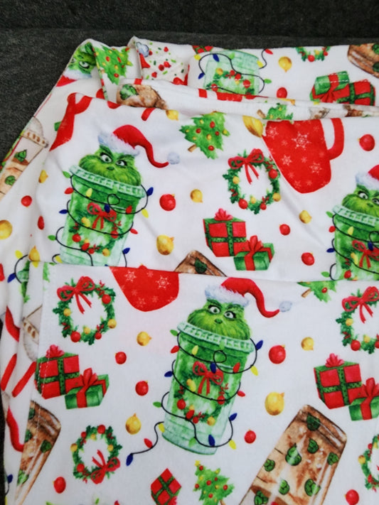 Charlies Project The Grinch Christmas Latte Leggings