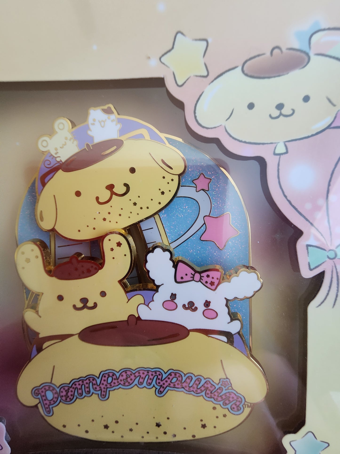 Loungefly Hello Kitty and Friends Pompompurin Carnival Limited Edition Mystery Pin