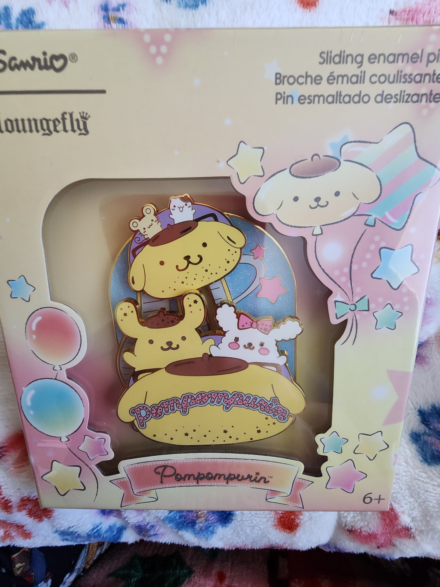 Loungefly Hello Kitty and Friends Pompompurin Carnival Limited Edition Mystery Pin