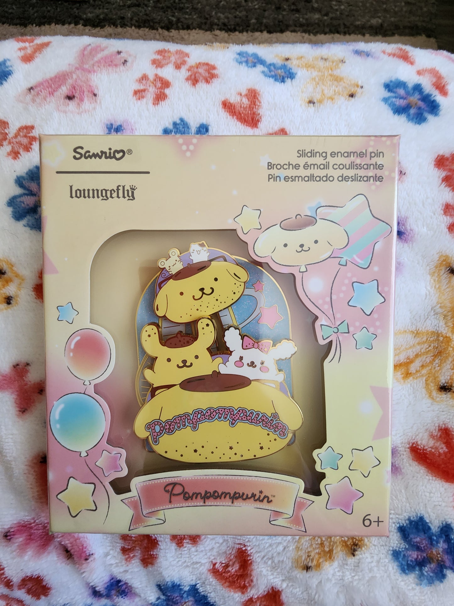 Loungefly Hello Kitty and Friends Pompompurin Carnival Limited Edition Mystery Pin