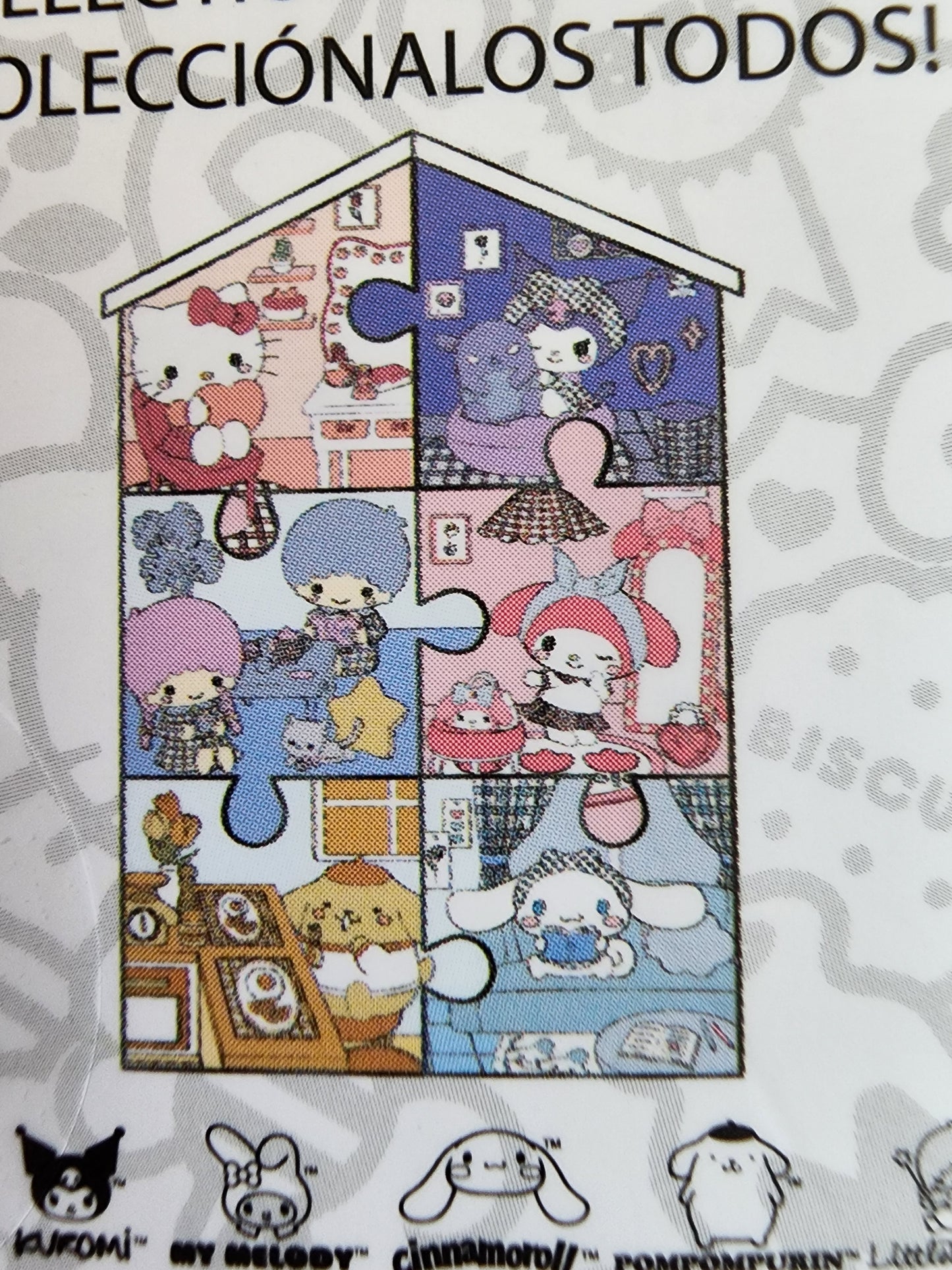 Loungefly Hello Kitty and Friends Puzzle House Mystery Pins