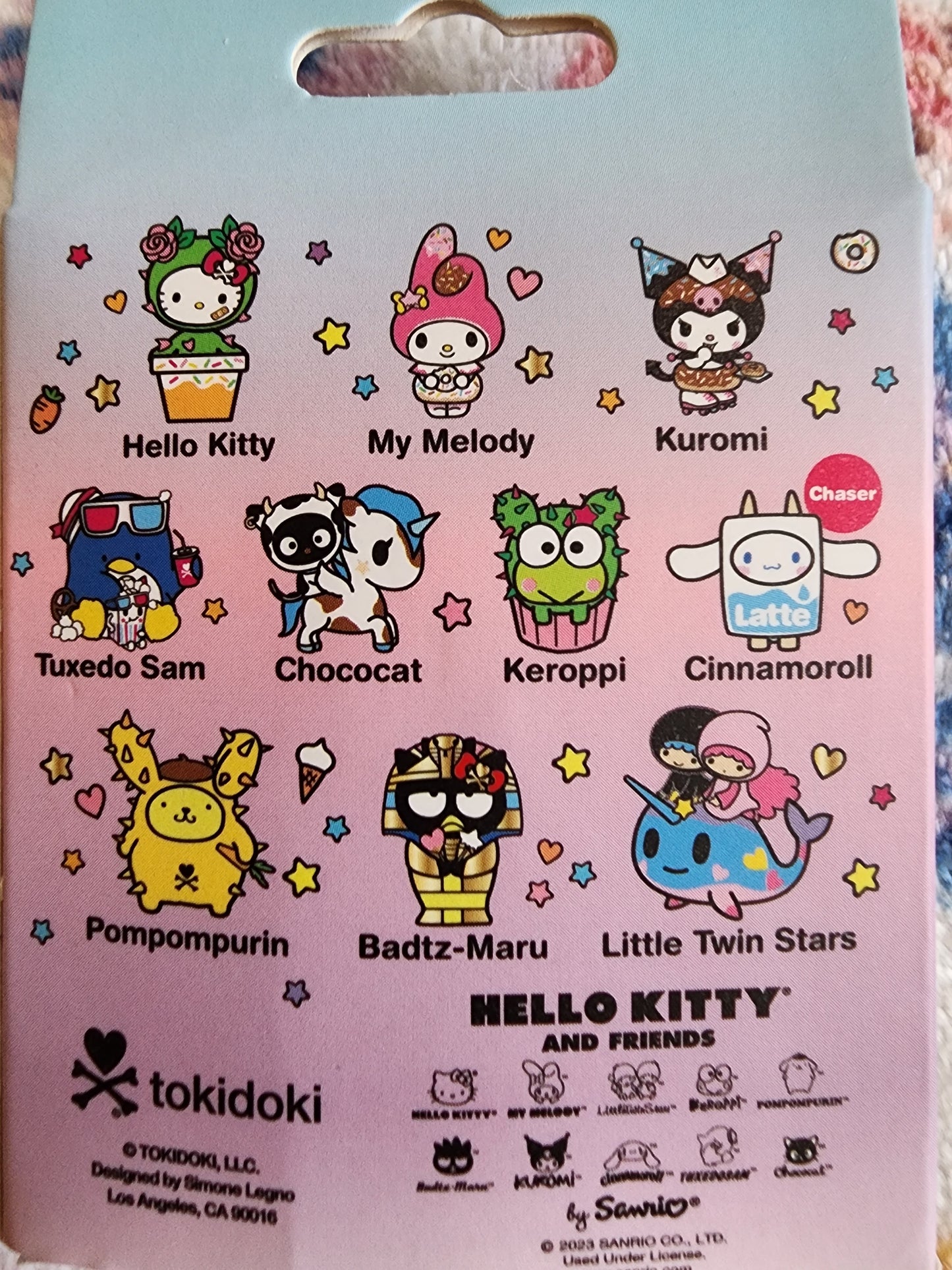 Tokidoki Hello Kitty and Friends Mystery Pins Series 2