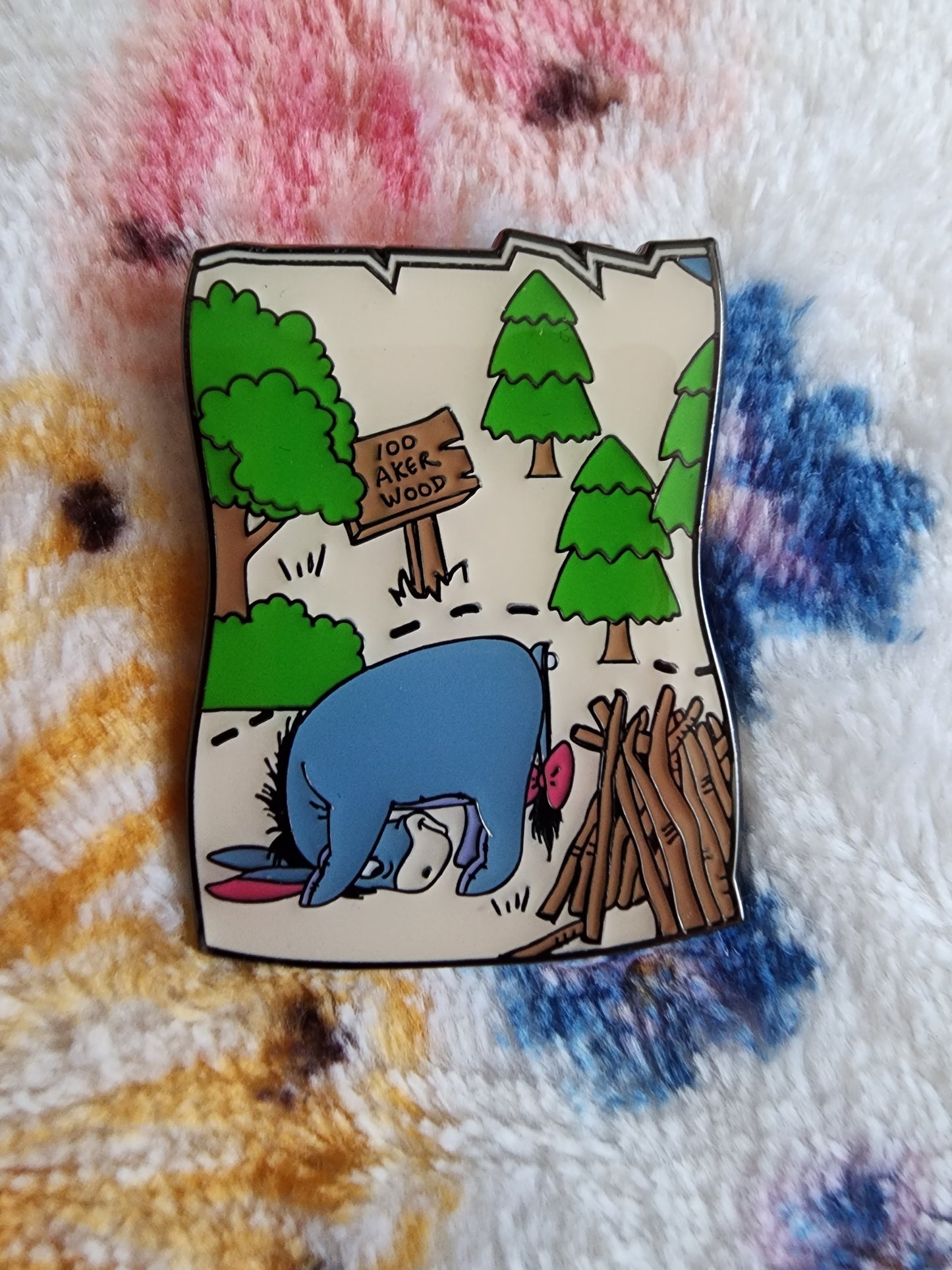 Winnie the Pooh and Friends Map Mystery Pins