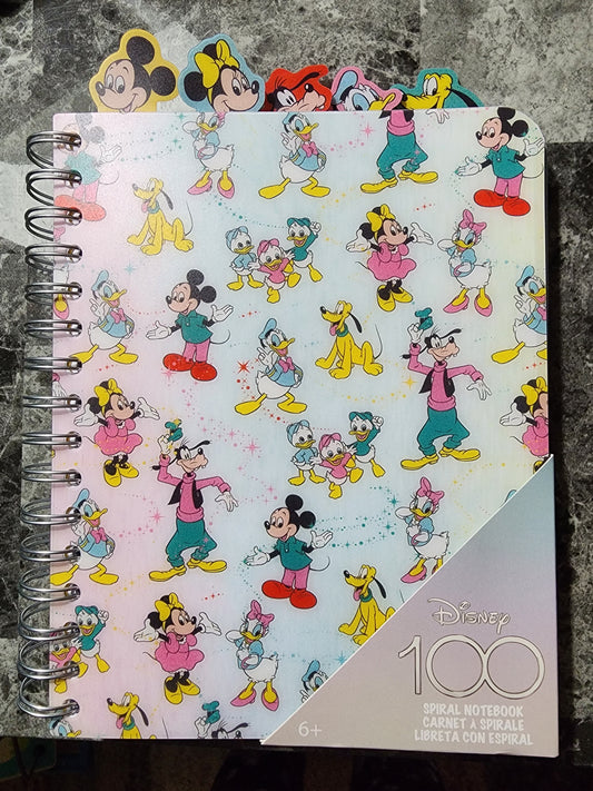 Disney 100 Anniversary Notebook