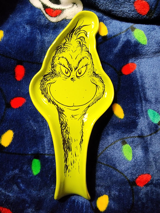 The Grinch Spoon Rest