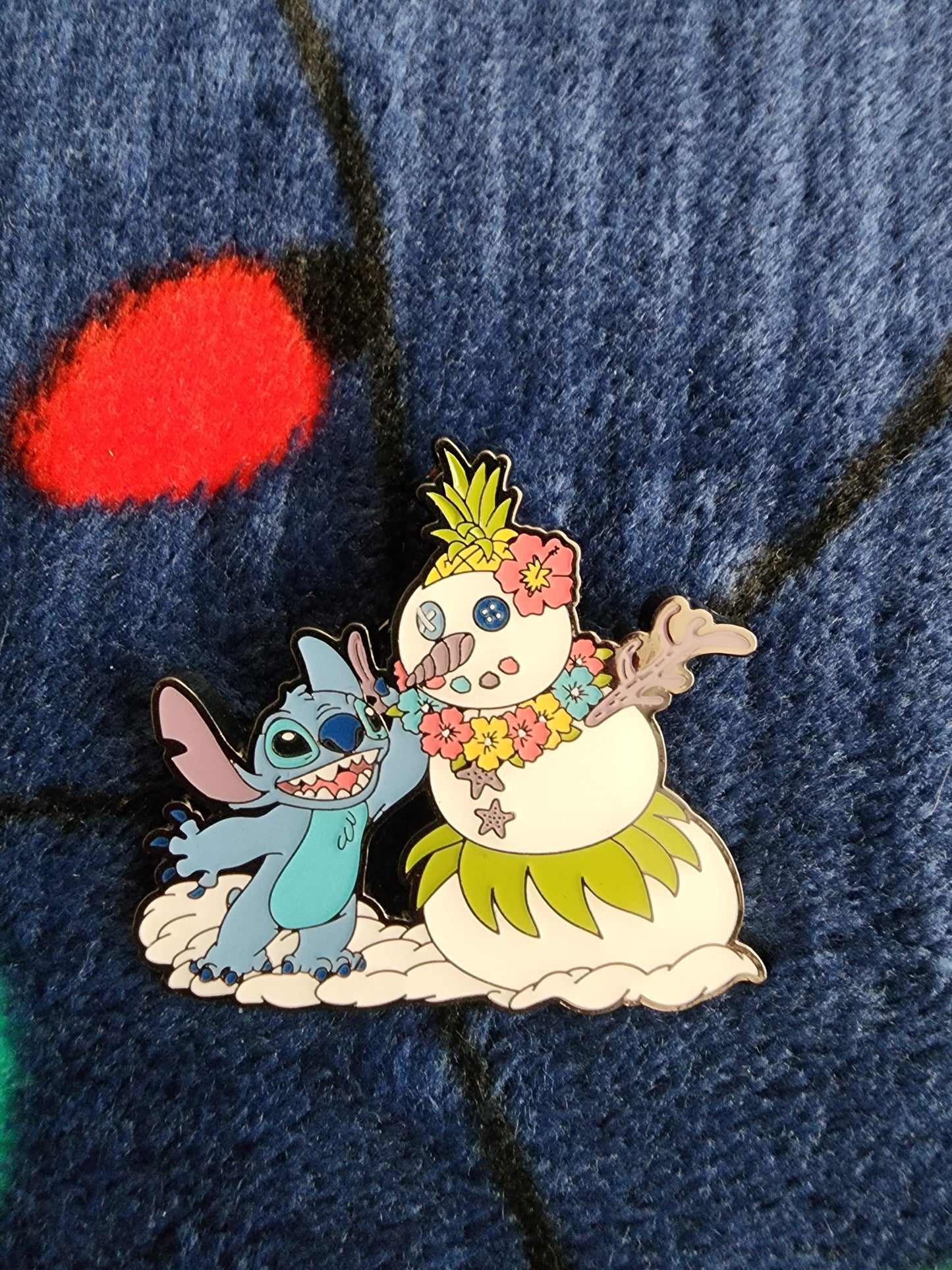 Loungefly Disney Stitch Winter Holiday Fun Mystery Pins