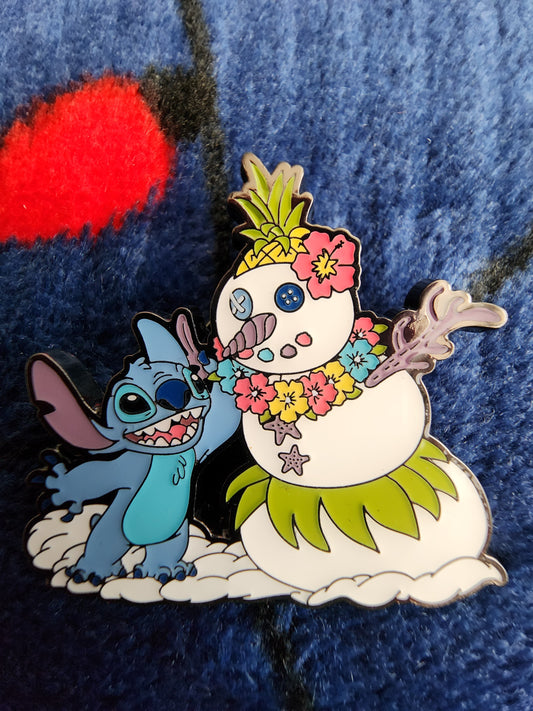 Loungefly Disney Stitch Winter Holiday Fun Mystery Pins