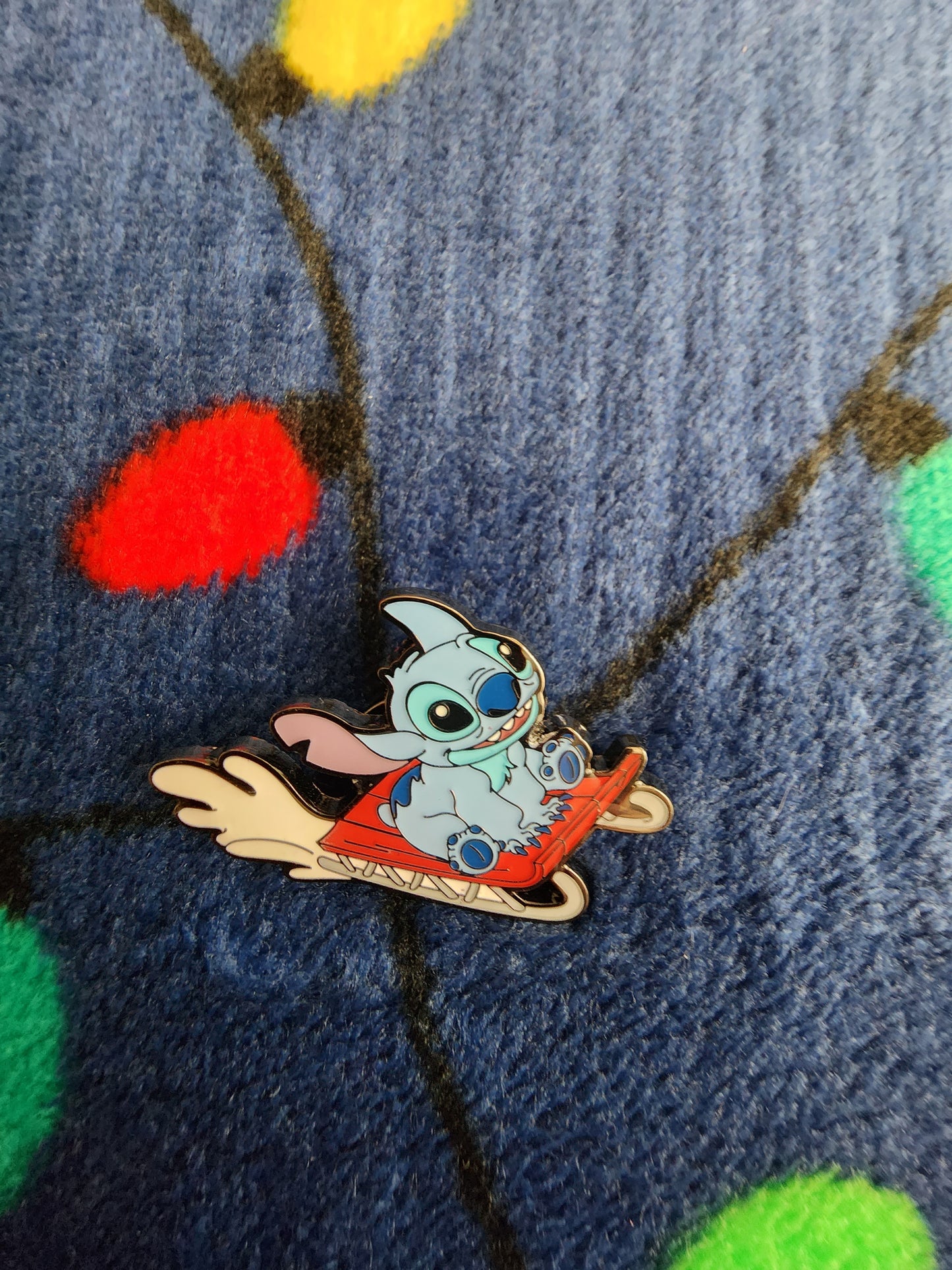 Loungefly Disney Stitch Winter Holiday Fun Mystery Pins