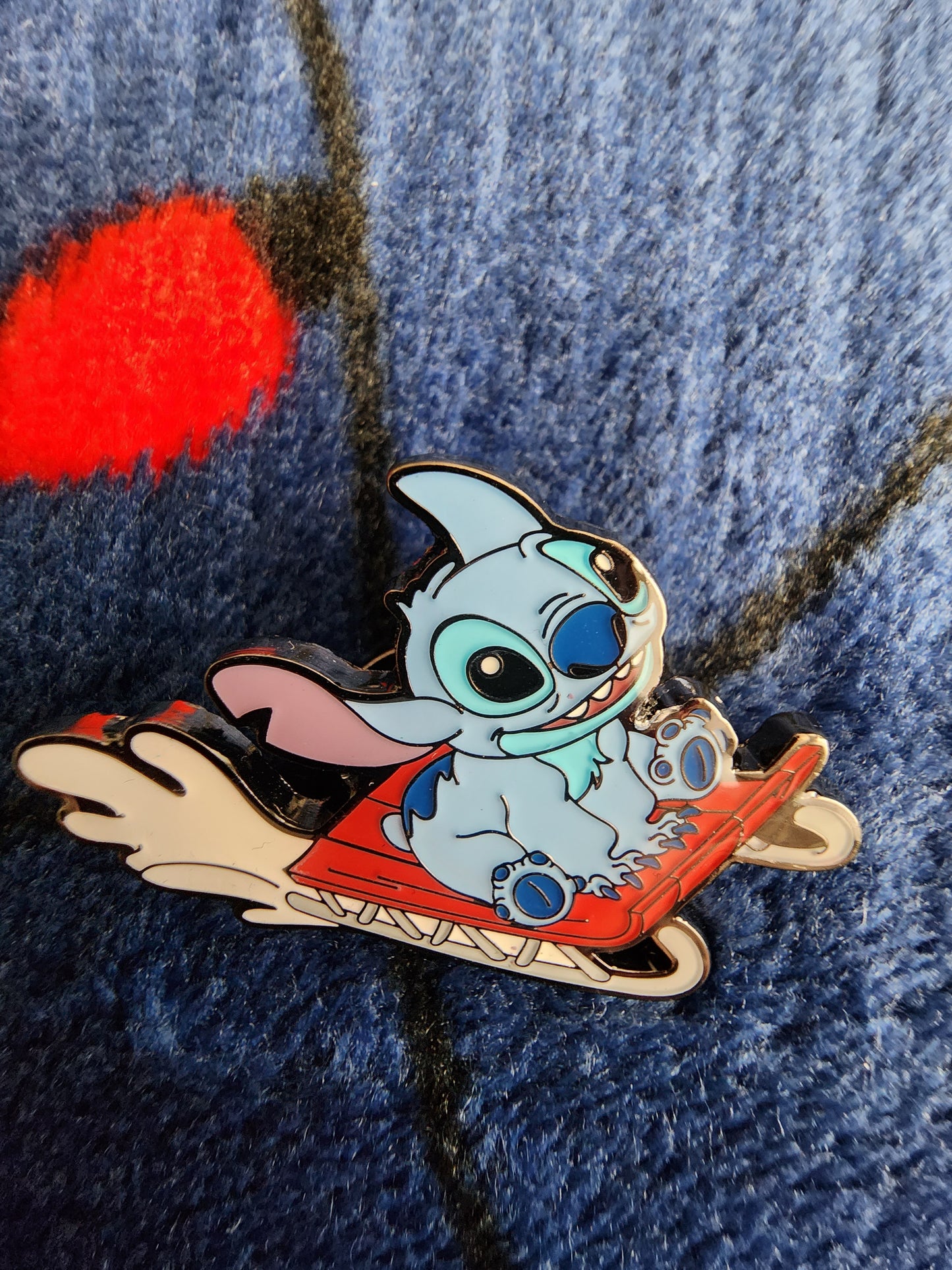 Loungefly Disney Stitch Winter Holiday Fun Mystery Pins