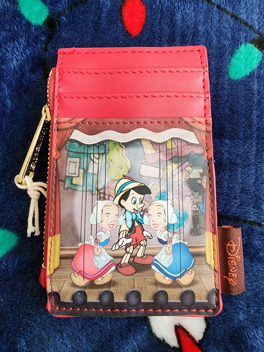 Loungefly Disney Pinocchio Card Holder/ Coin Purse