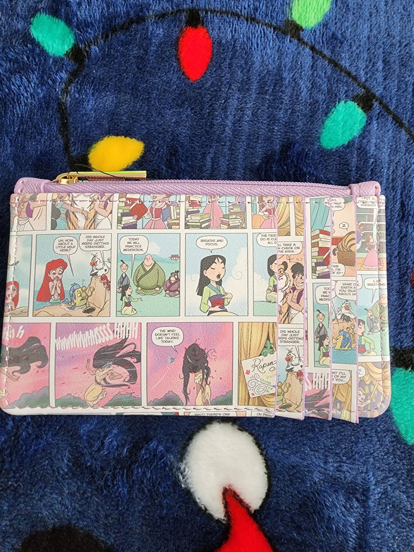 Disney Princess Comic Card Holder/ Coin Purse.