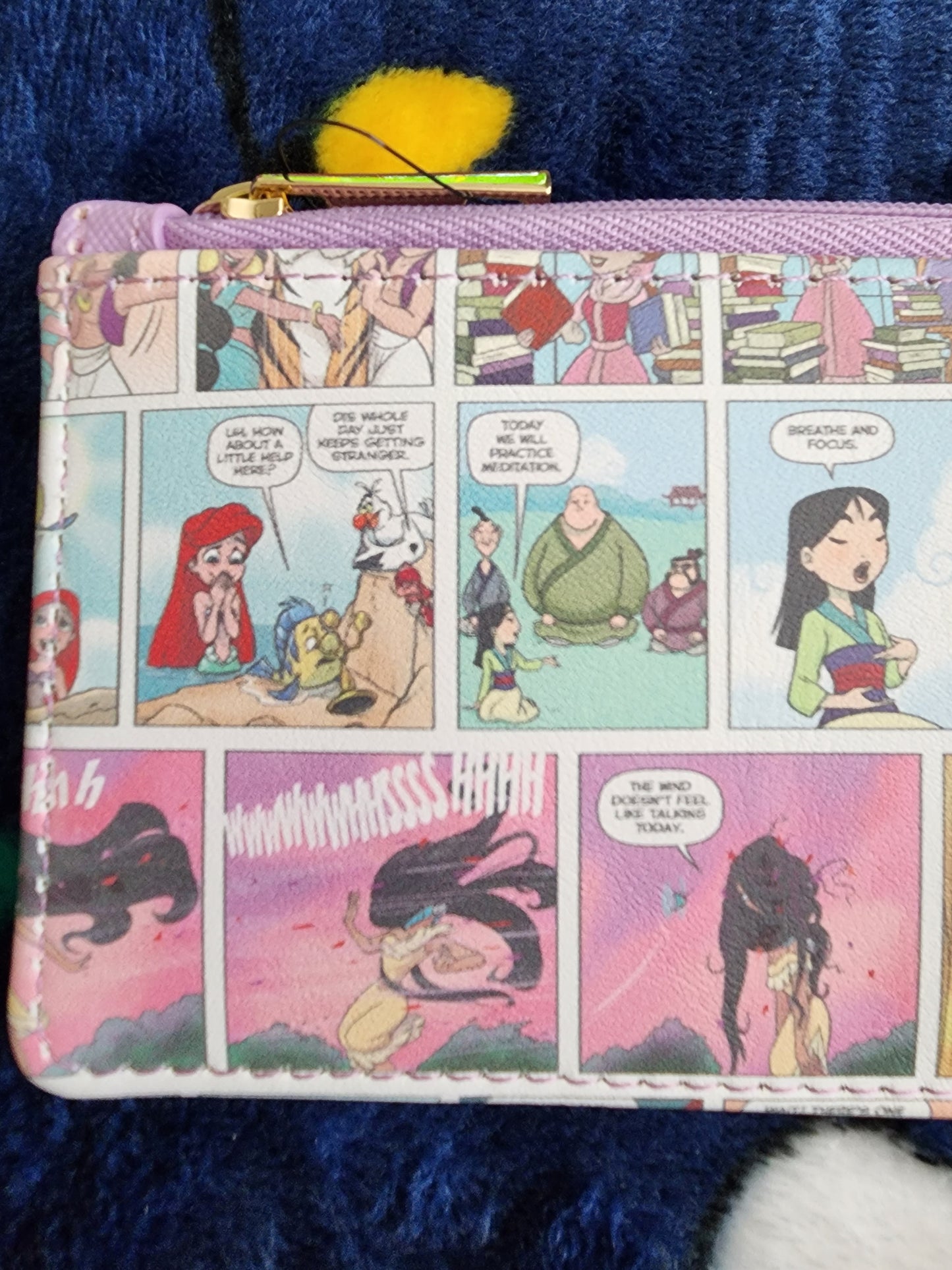 Disney Princess Comic Card Holder/ Coin Purse.