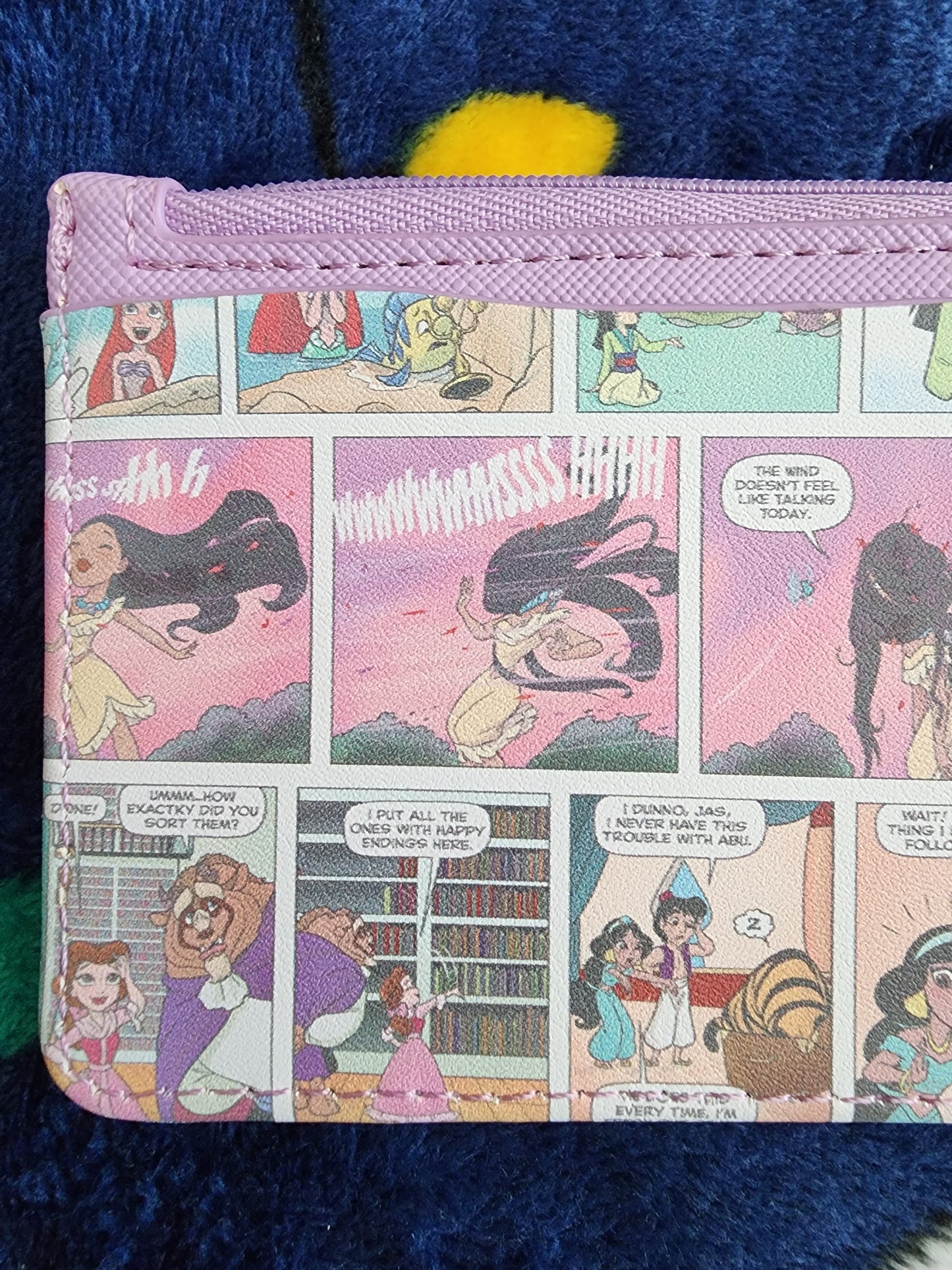 Disney Princess Comic Card Holder/ Coin Purse.