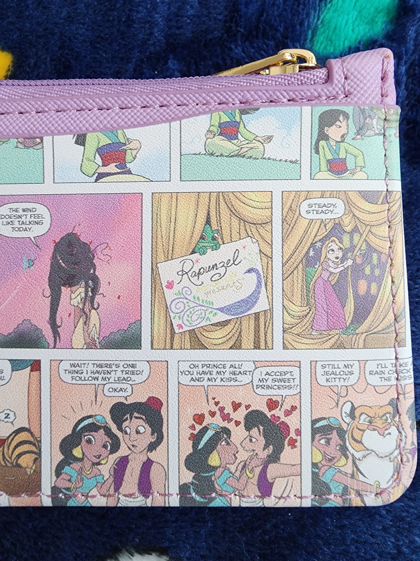 Disney Princess Comic Card Holder/ Coin Purse.