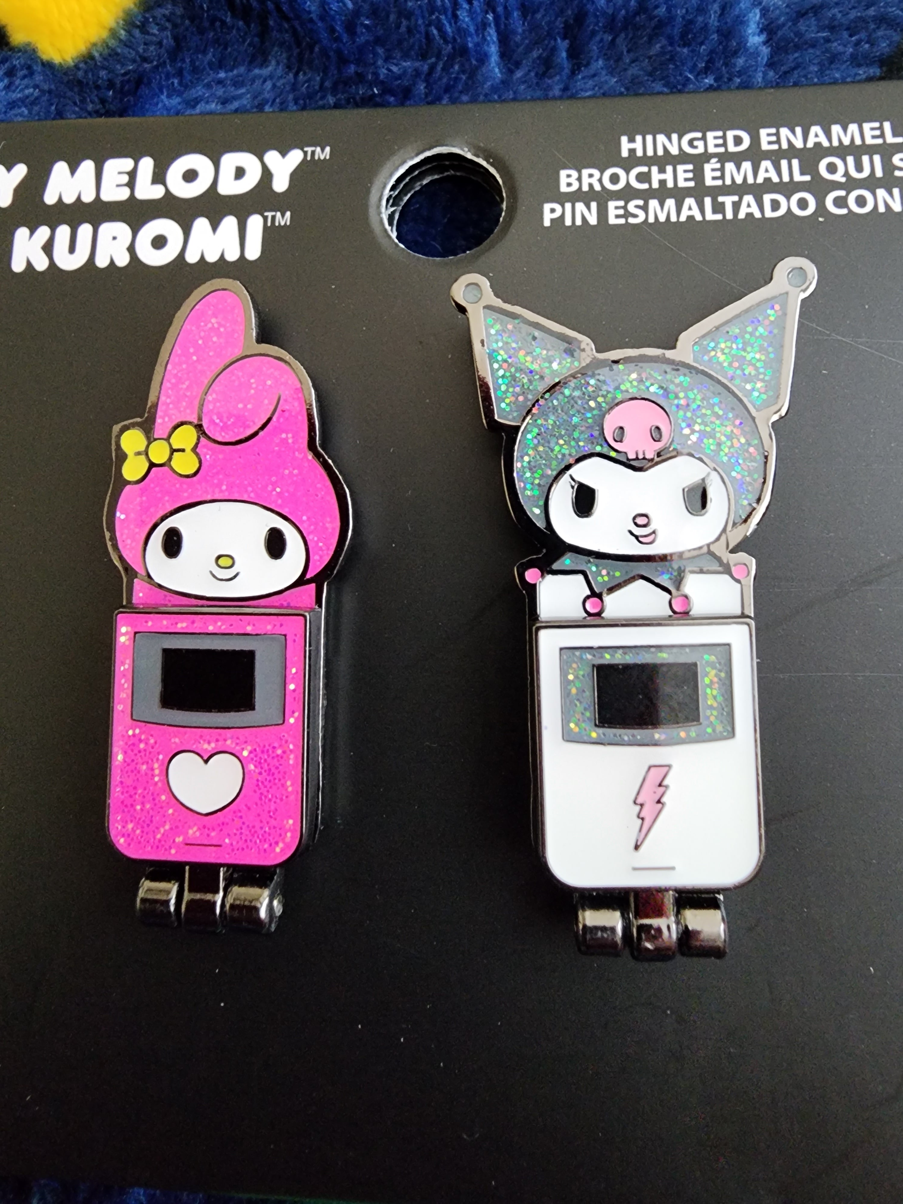 Loungefly My Melody and Kuromi Flip Phone Pin Set – Gwen's Mermaid