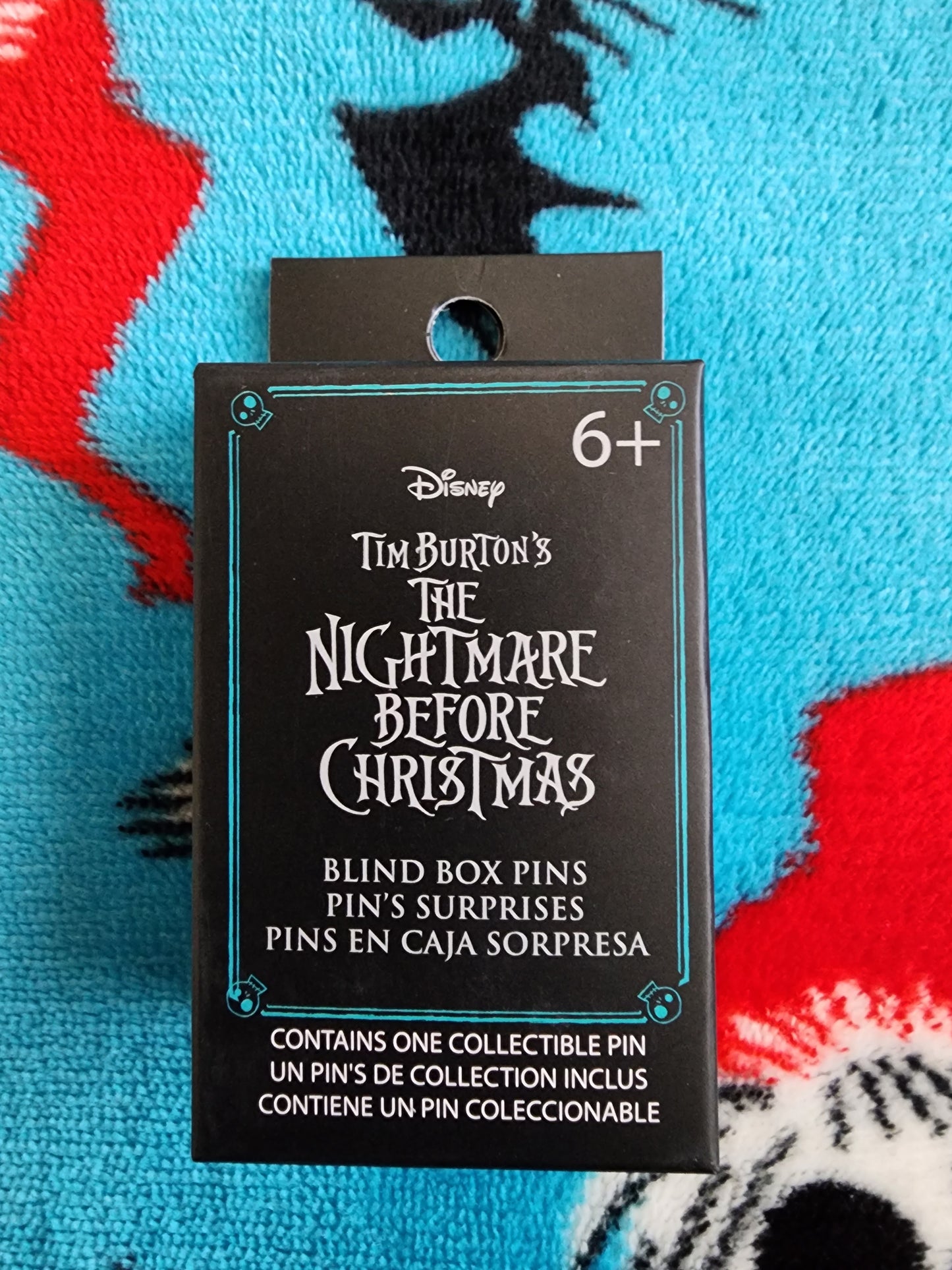 Loungefly Disney Nightmare Before Christmas Mystery Christmas Pins fry