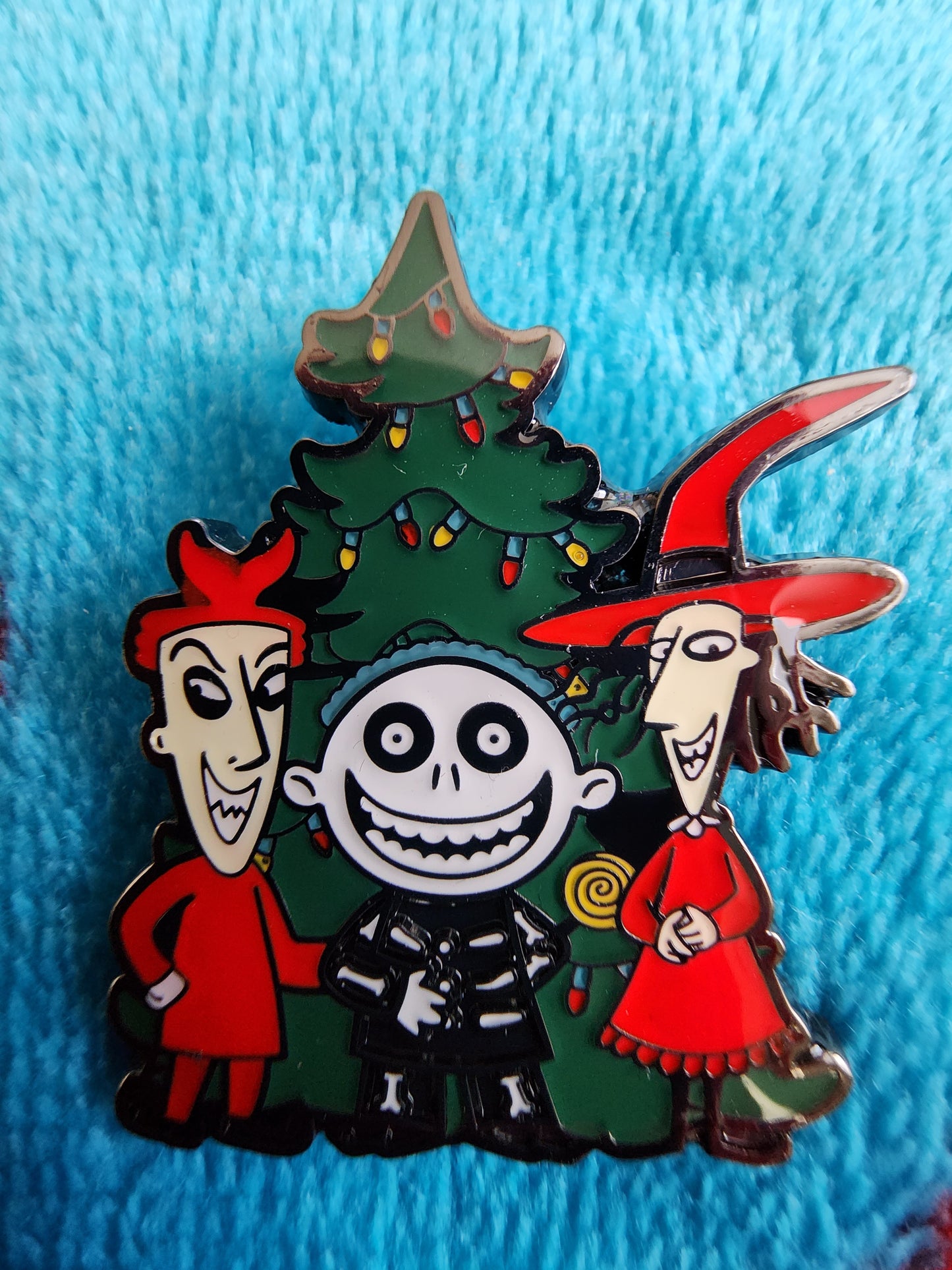 Loungefly Disney Nightmare Before Christmas Mystery Christmas Pins fry