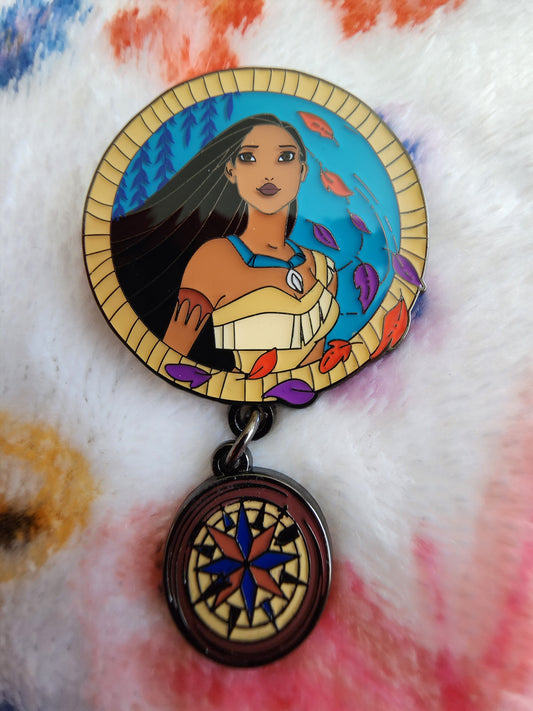 Loungefly Disney Princess Mystery Pins with hanging Charm