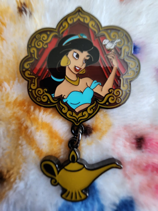 Loungefly Disney Princess Mystery Pins with hanging Charm