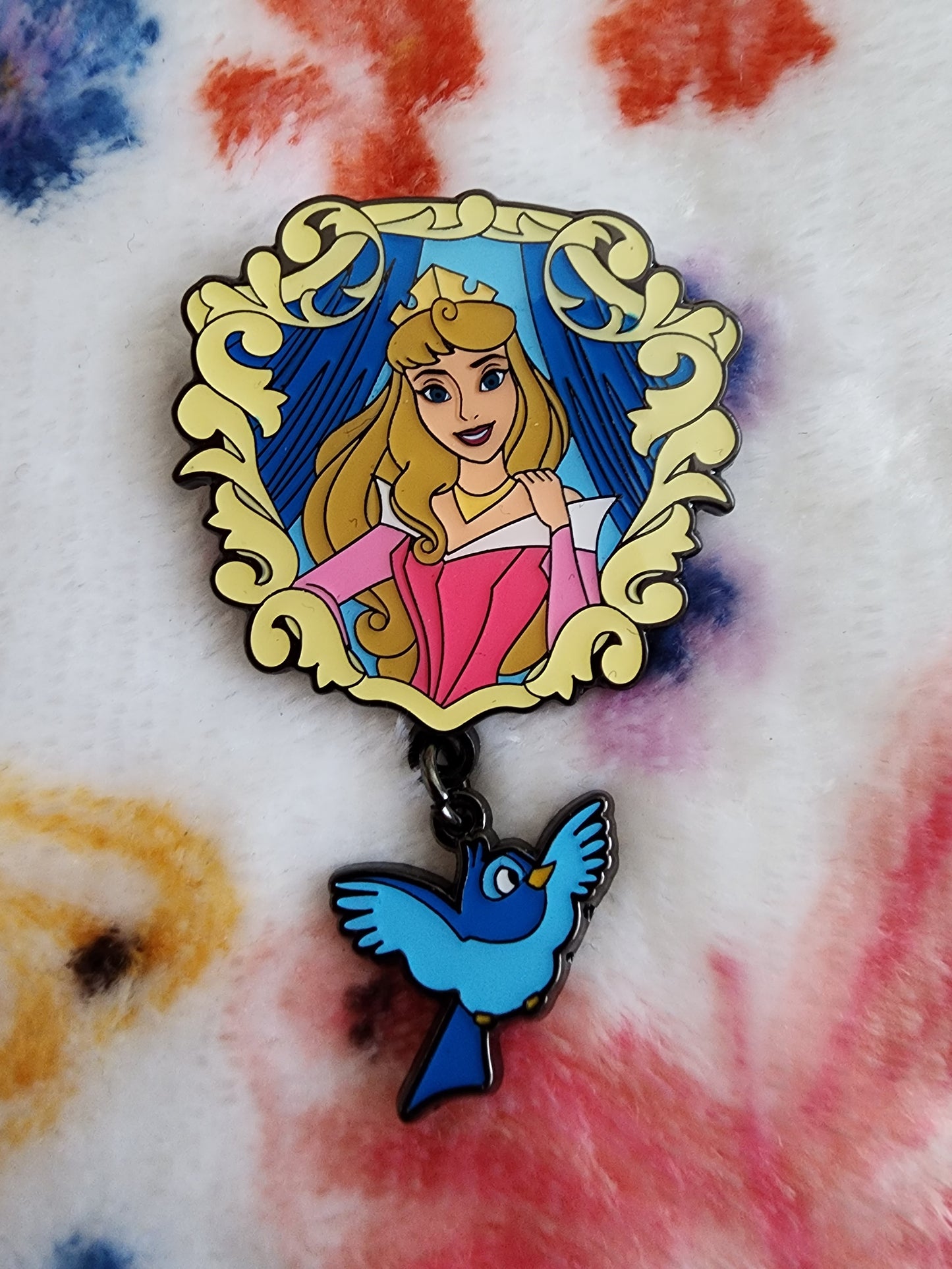 Loungefly Disney Princess Mystery Pins with hanging Charm