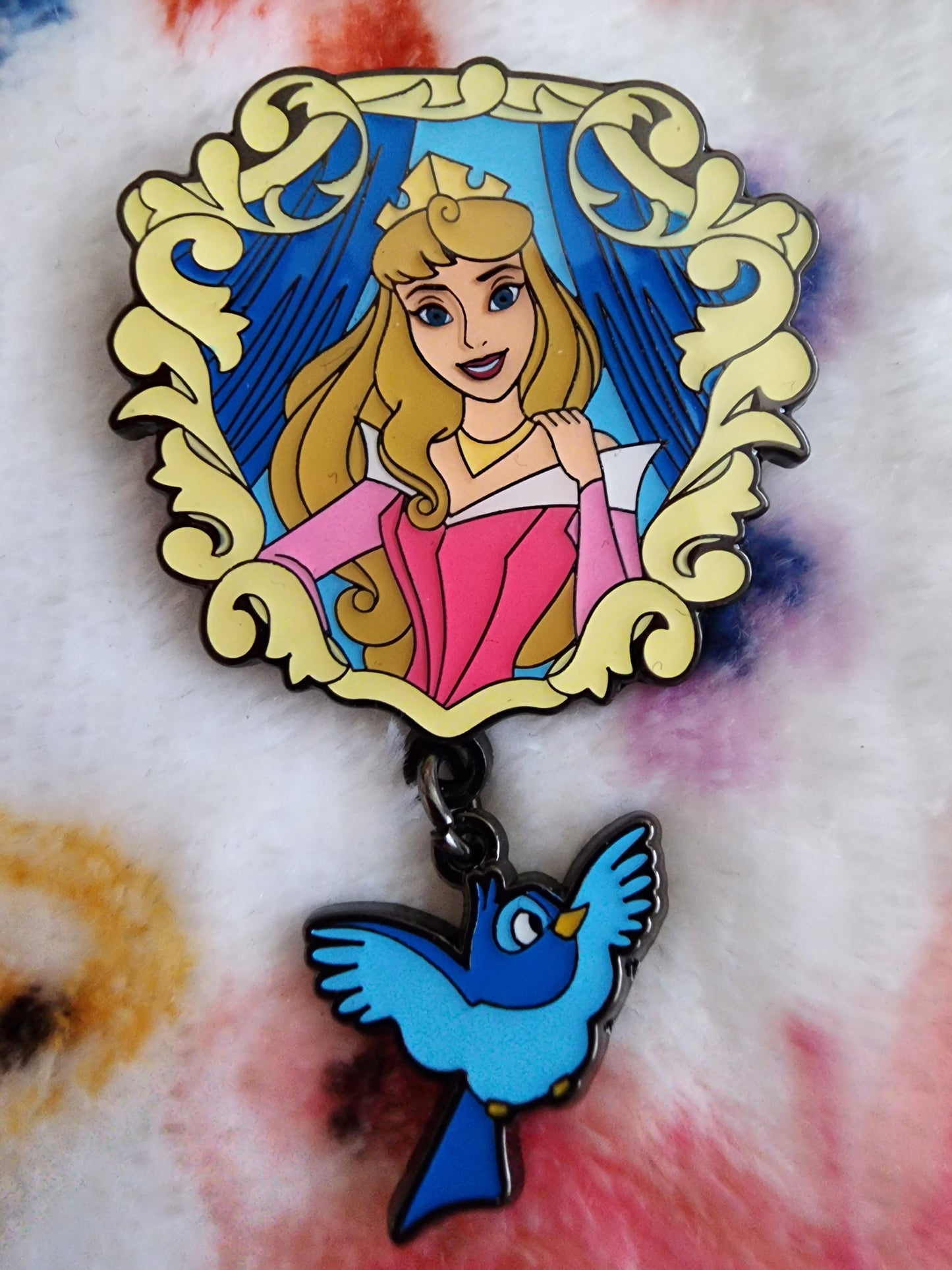 Loungefly Disney Princess Mystery Pins with hanging Charm