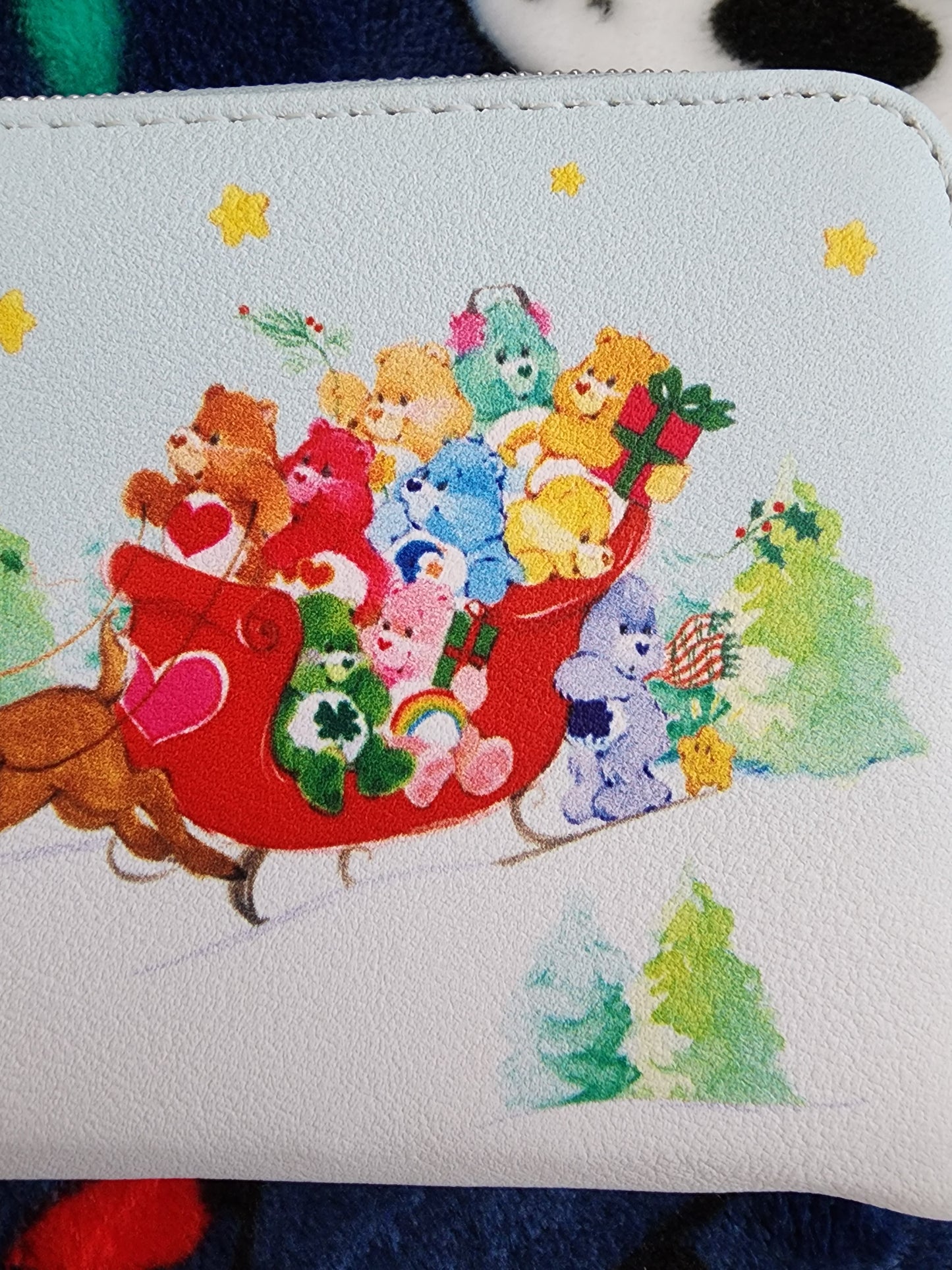 Loungefly Care Bears Winter Fun Holiday Wallet