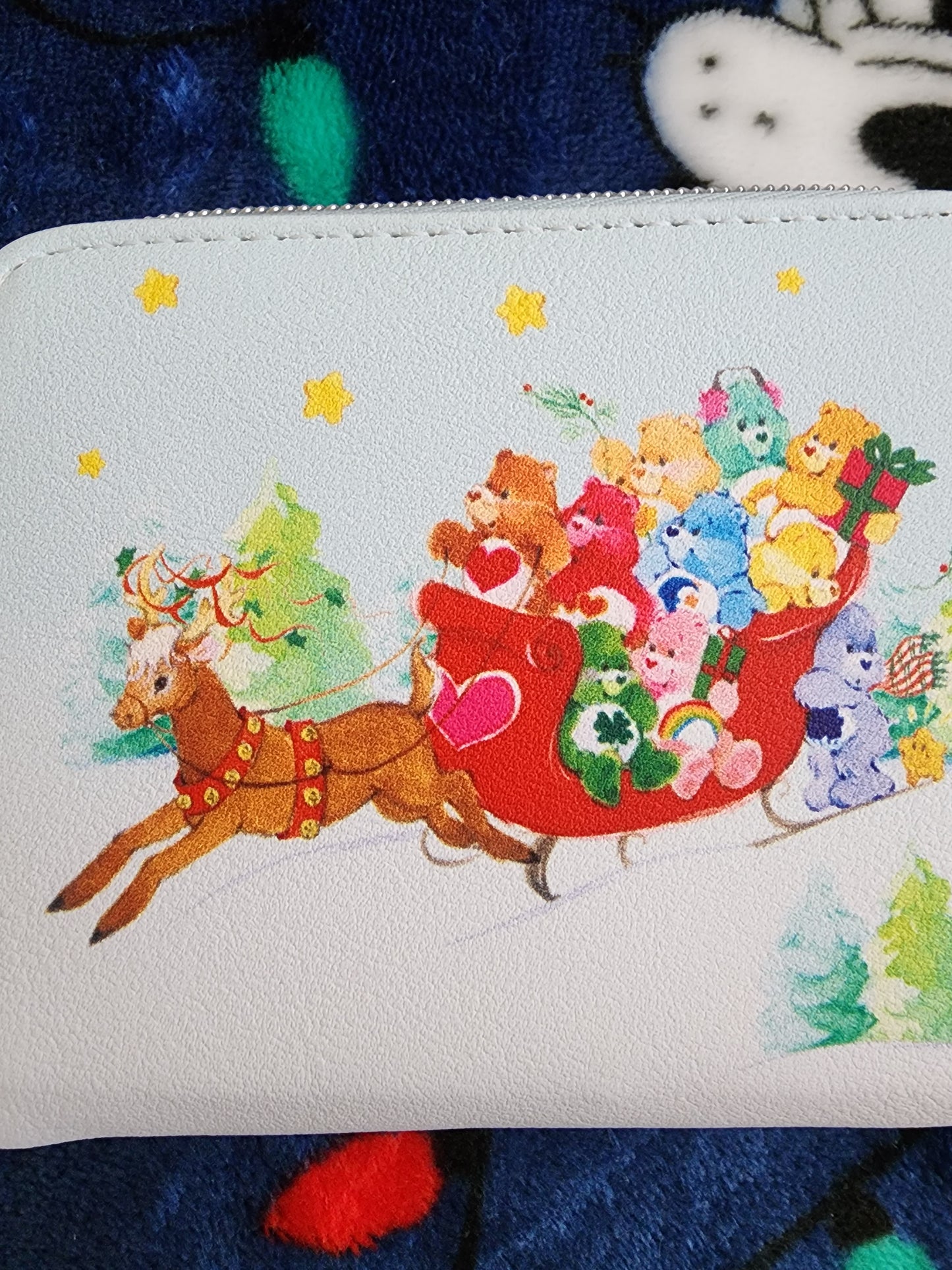 Loungefly Care Bears Winter Fun Holiday Wallet