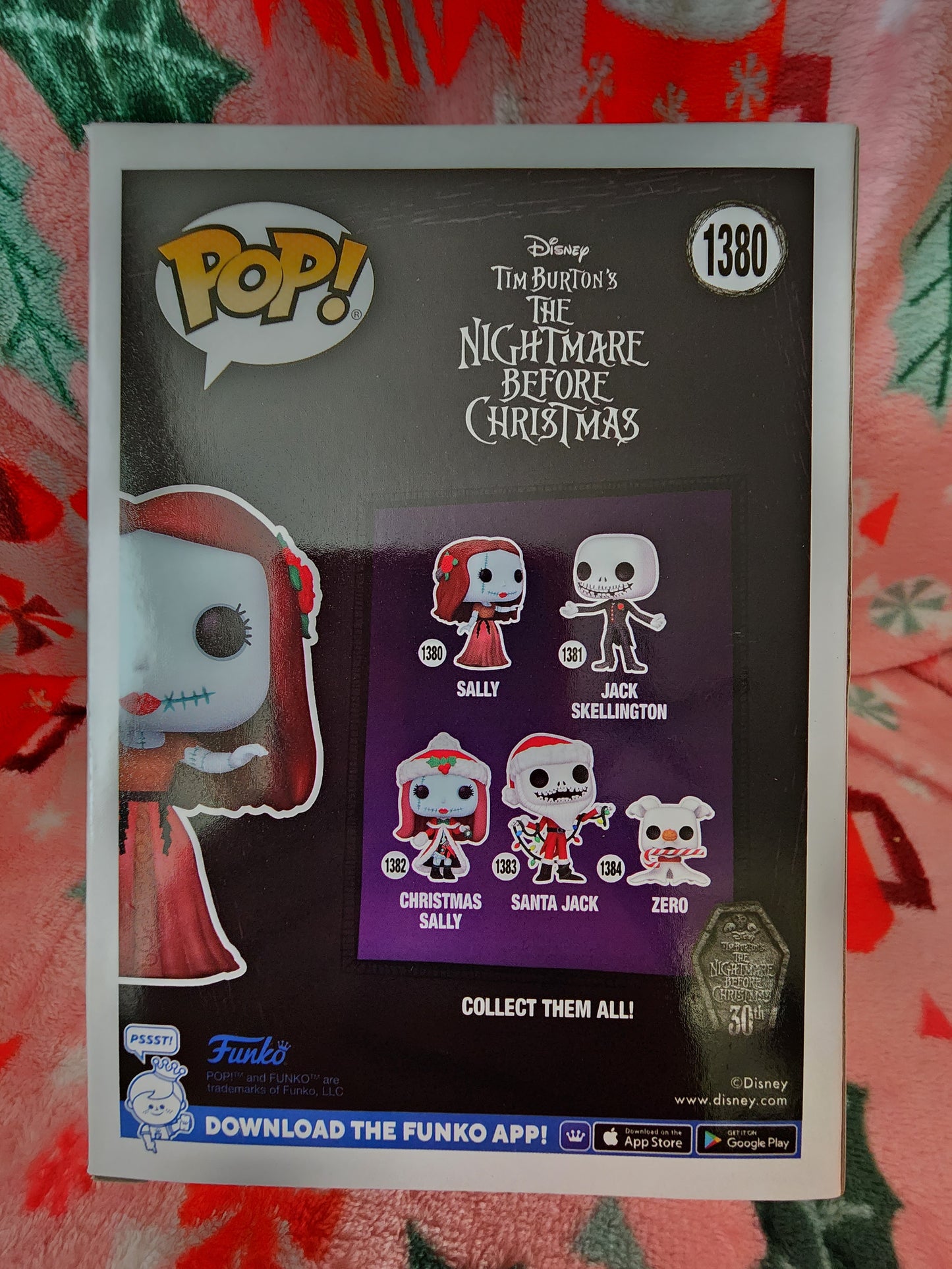 Funko Pop Disney Nightmare Before Christmas 30th Anniversary Sally