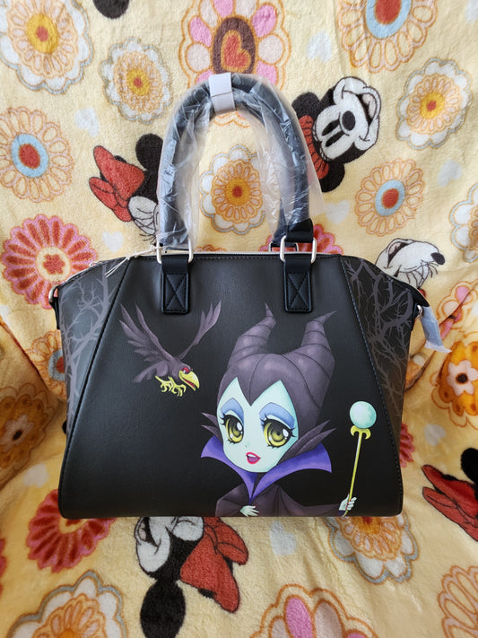 Loungefly Disney Malifacent Chibi Handbag