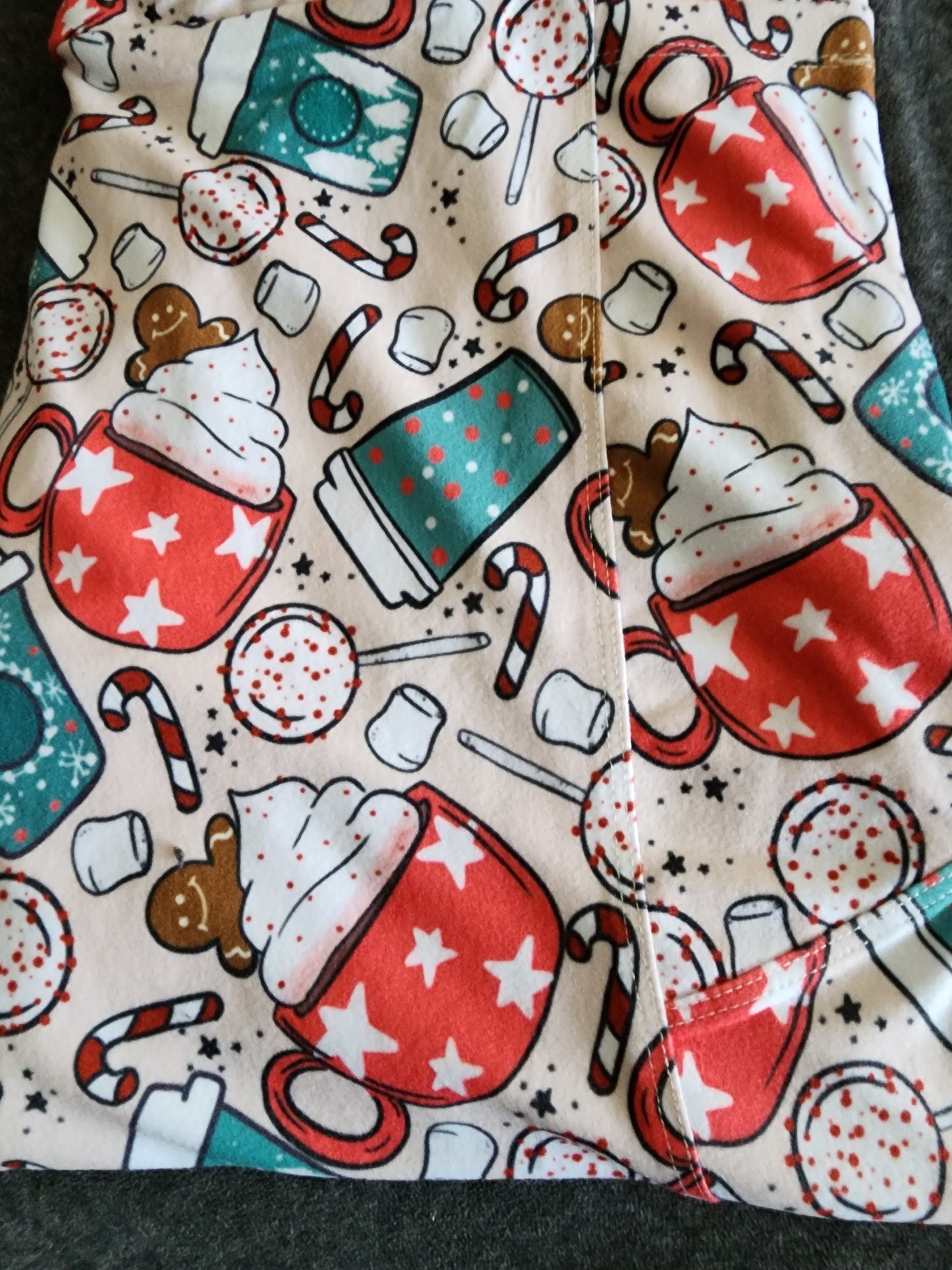 *Charlies Project Coffee, Coco and Sweet Treats Holiday Leggings