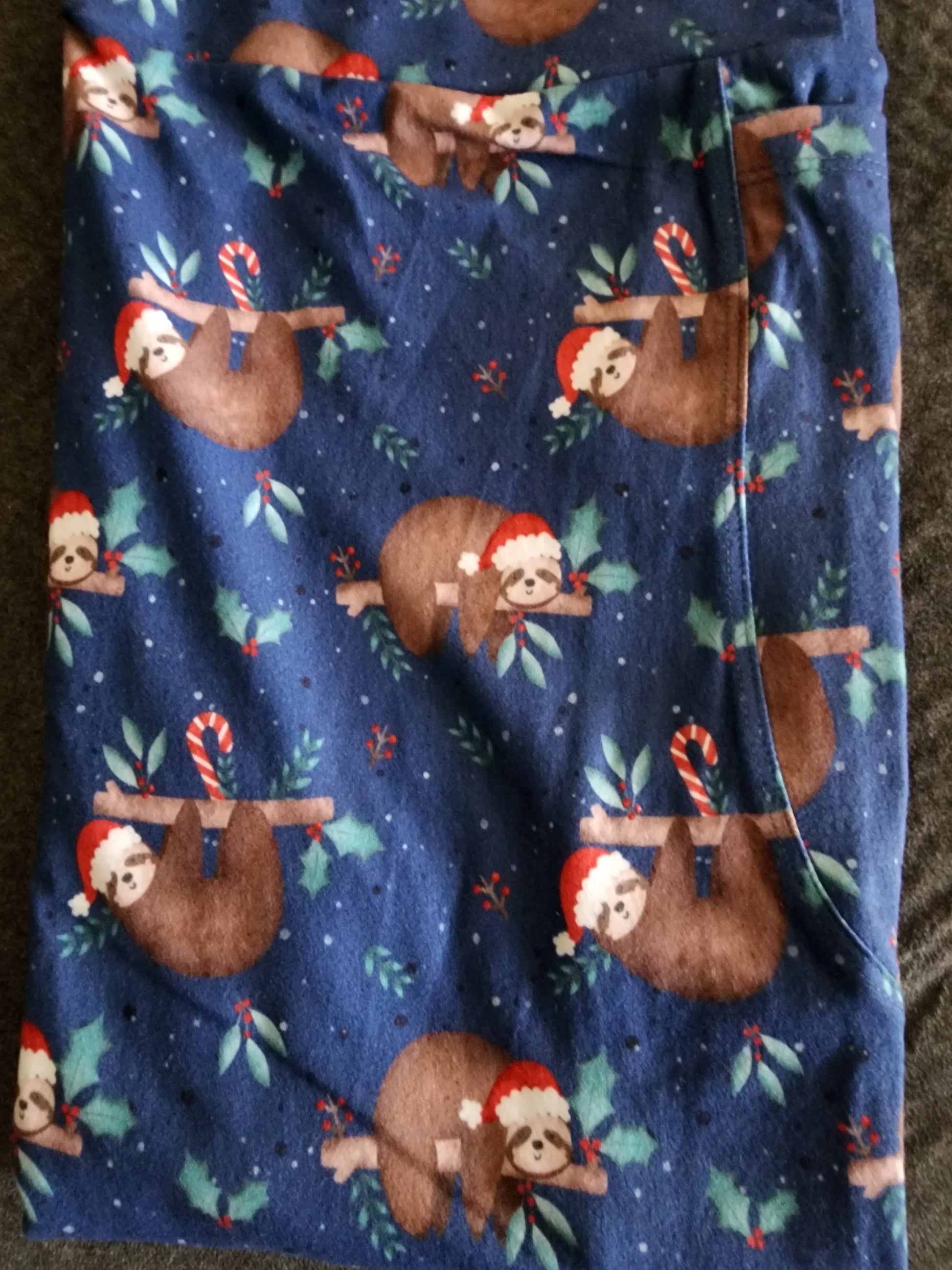 Charlies Project Sloth Christmas Leggings