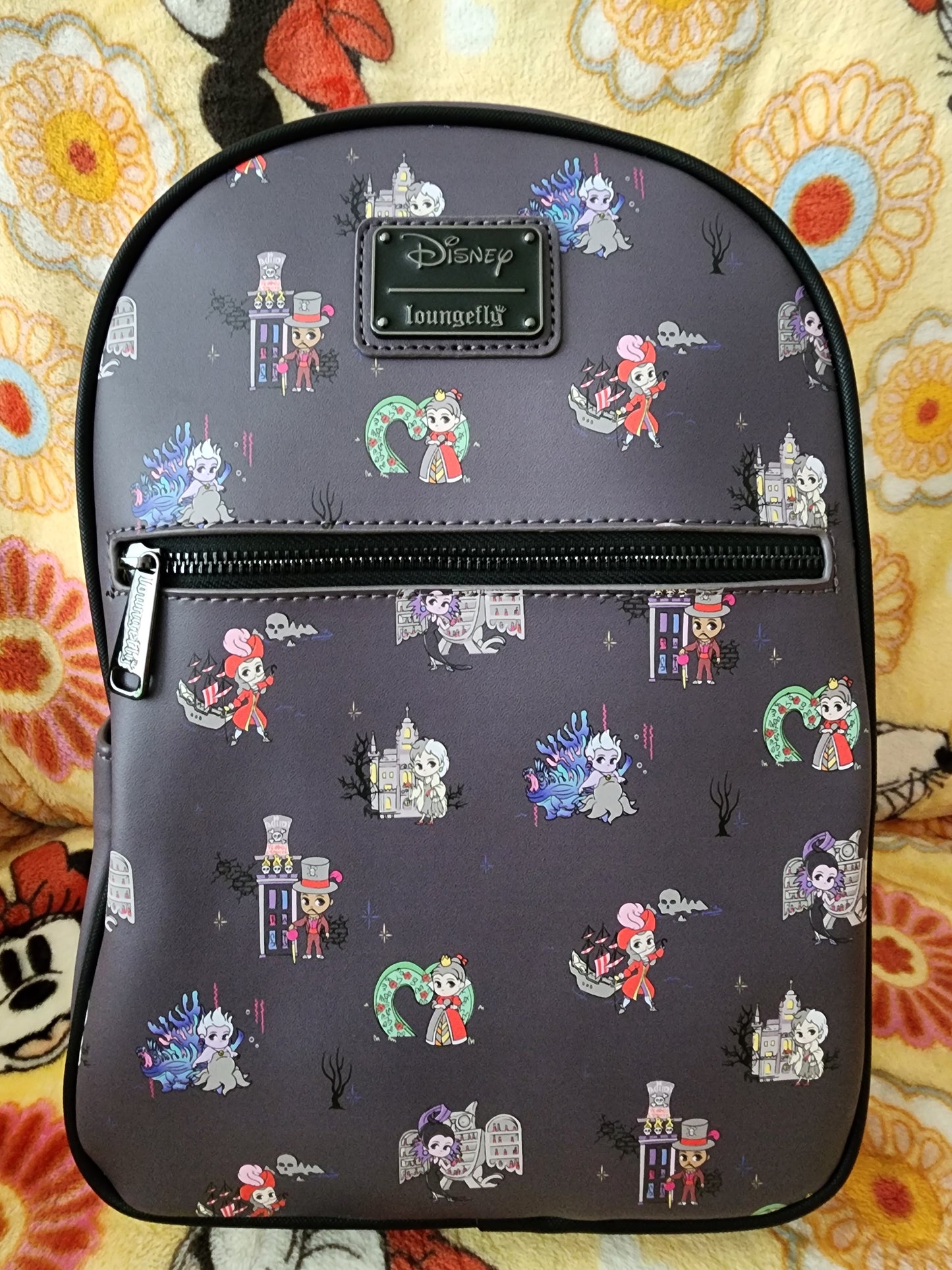 Loungefly Disney Villains Chibi Backpack