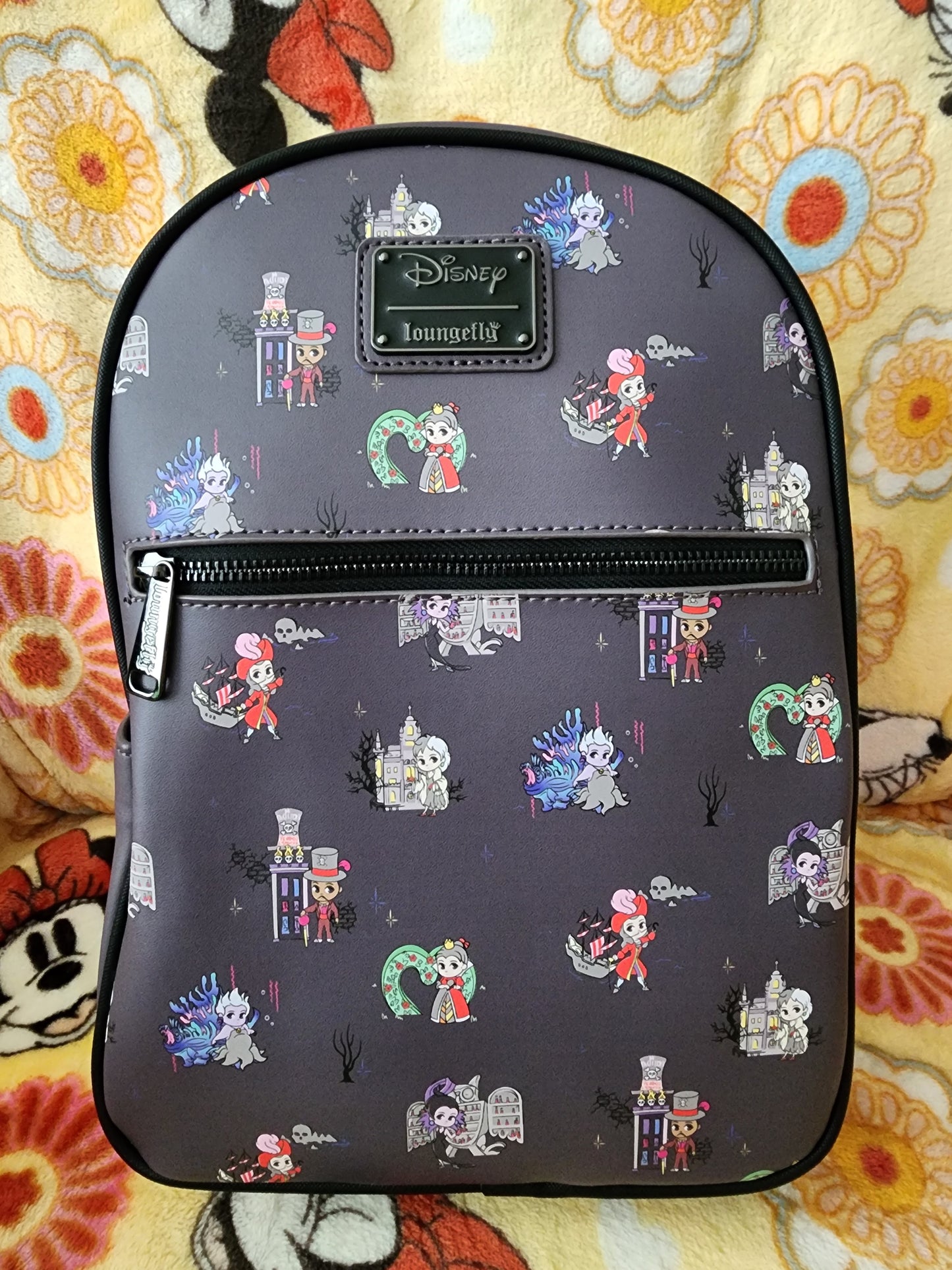 Loungefly Disney Villains Chibi Backpack