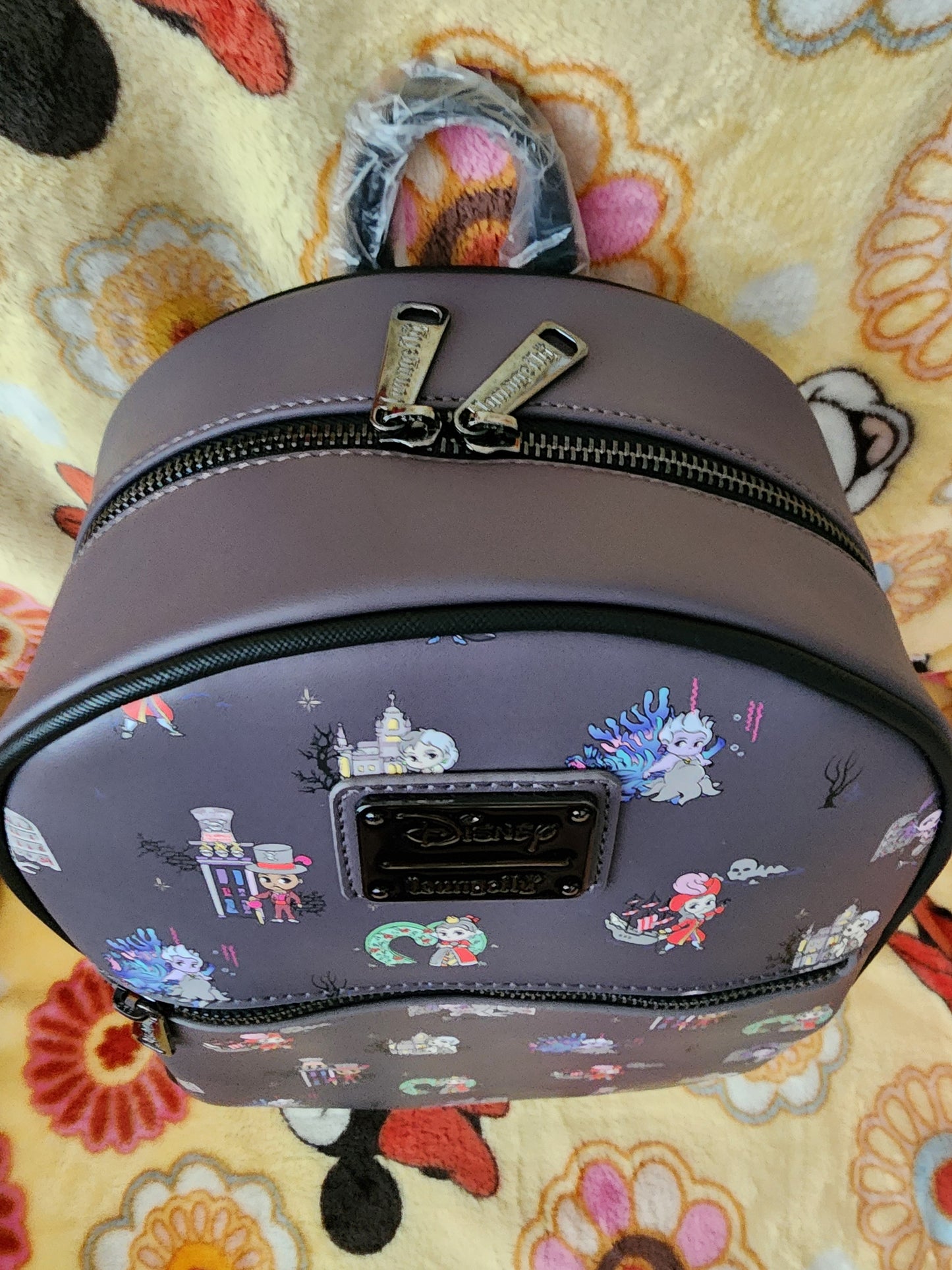 Loungefly Disney Villains Chibi Backpack