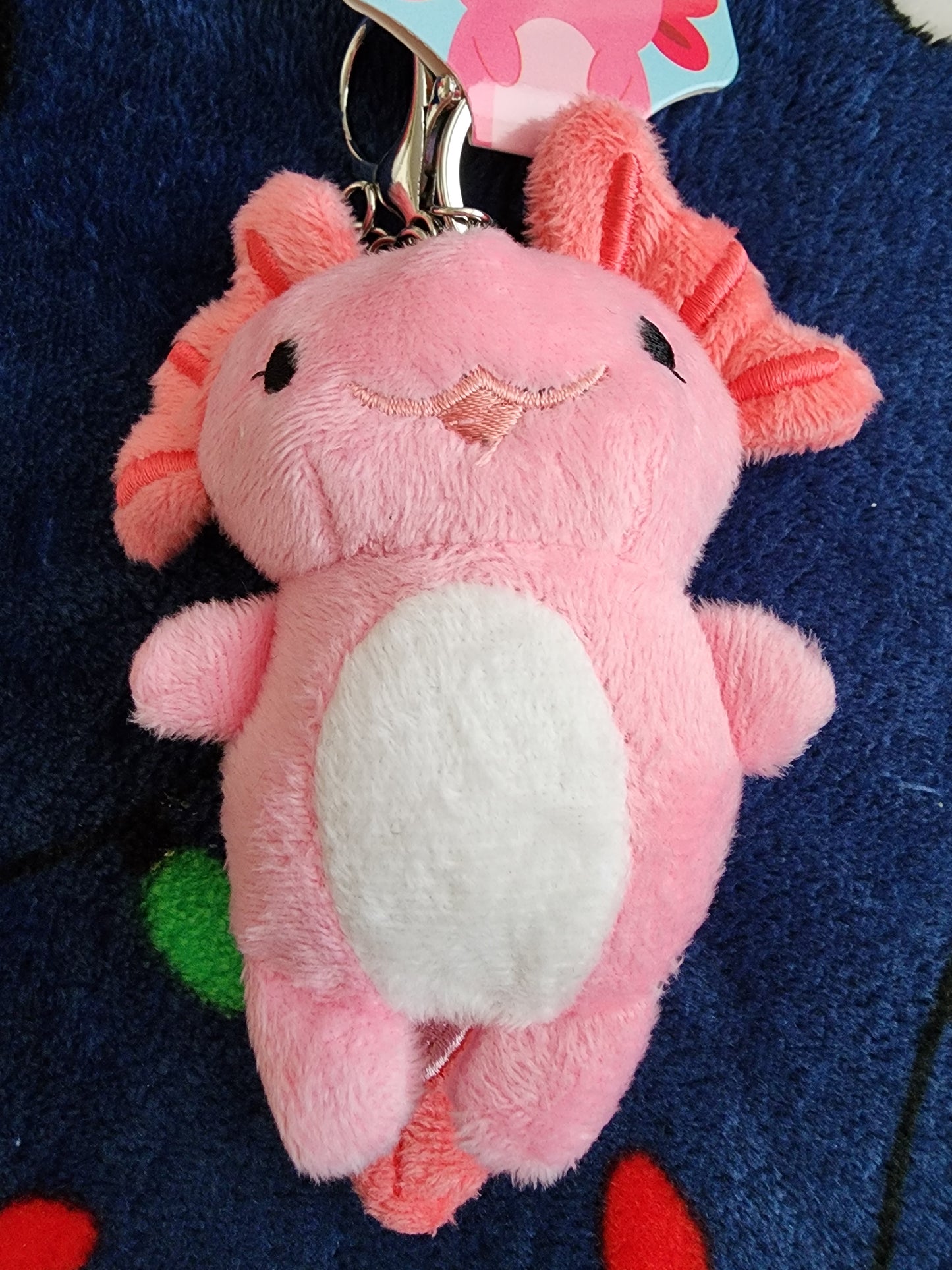 Axolotl Plush Keychain