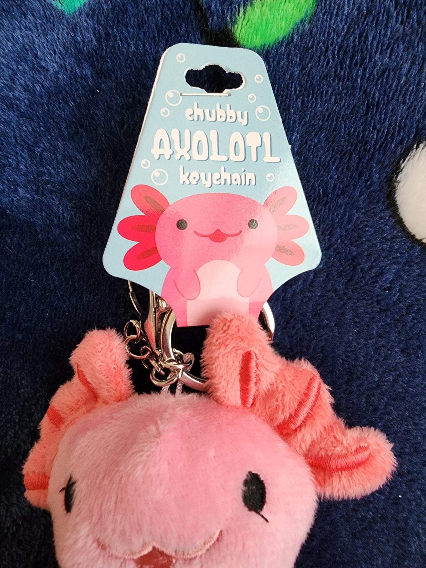 Axolotl Plush Keychain