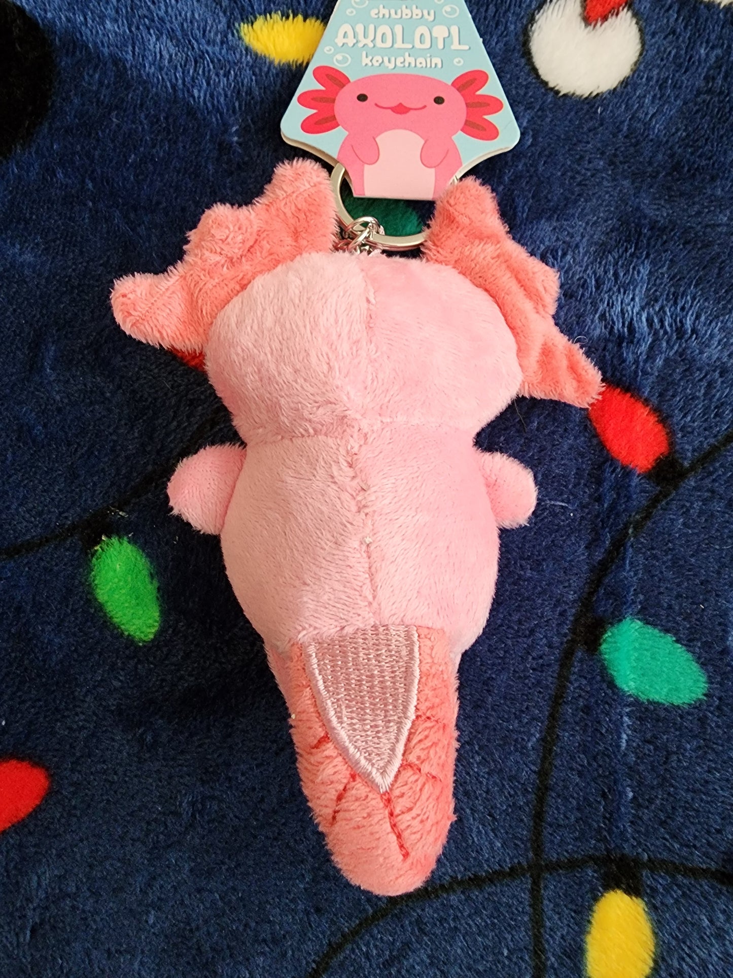 Axolotl Plush Keychain