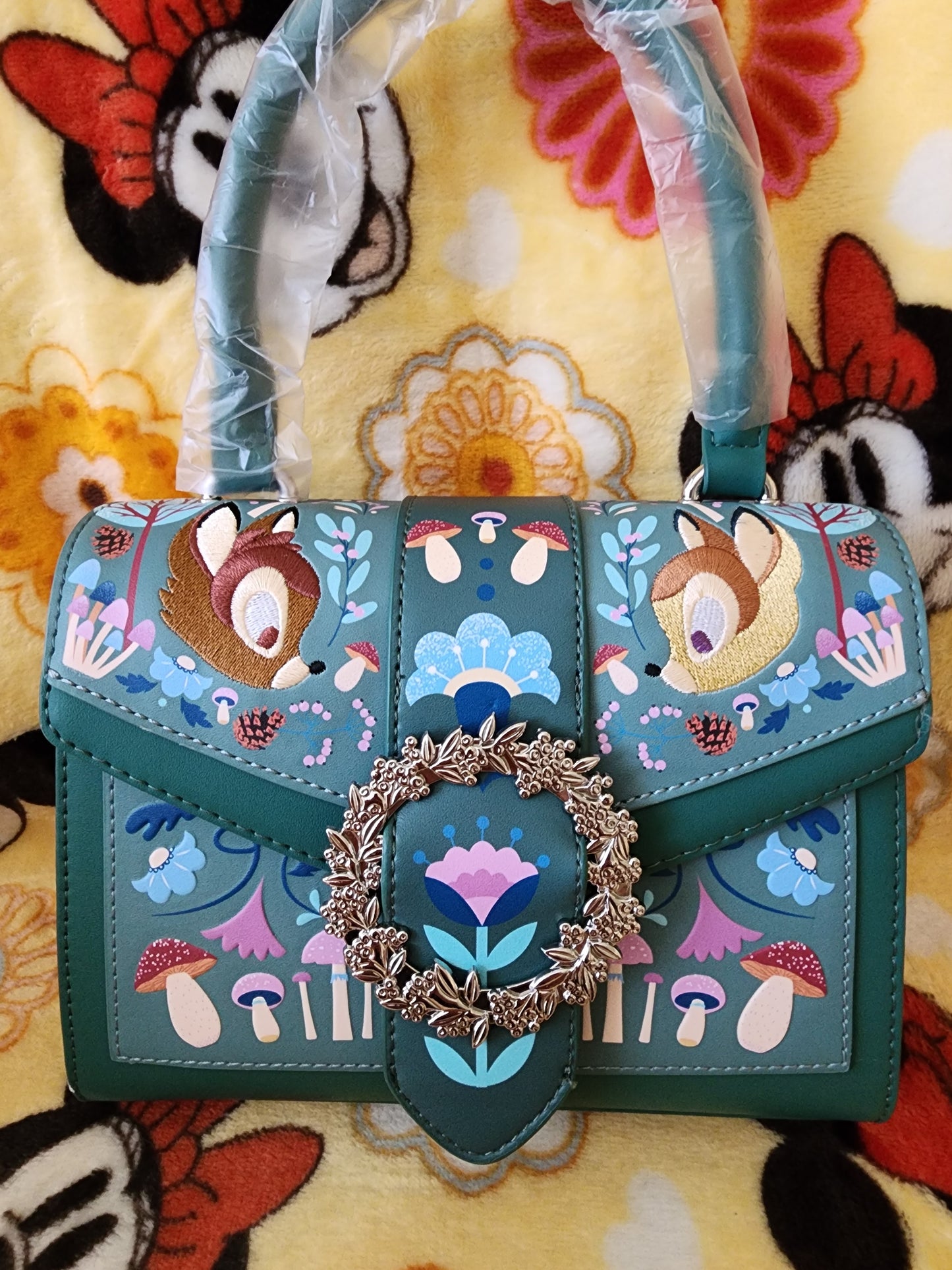 Loungefly Disney Bambi and Friends Winter Wonderland Handbag