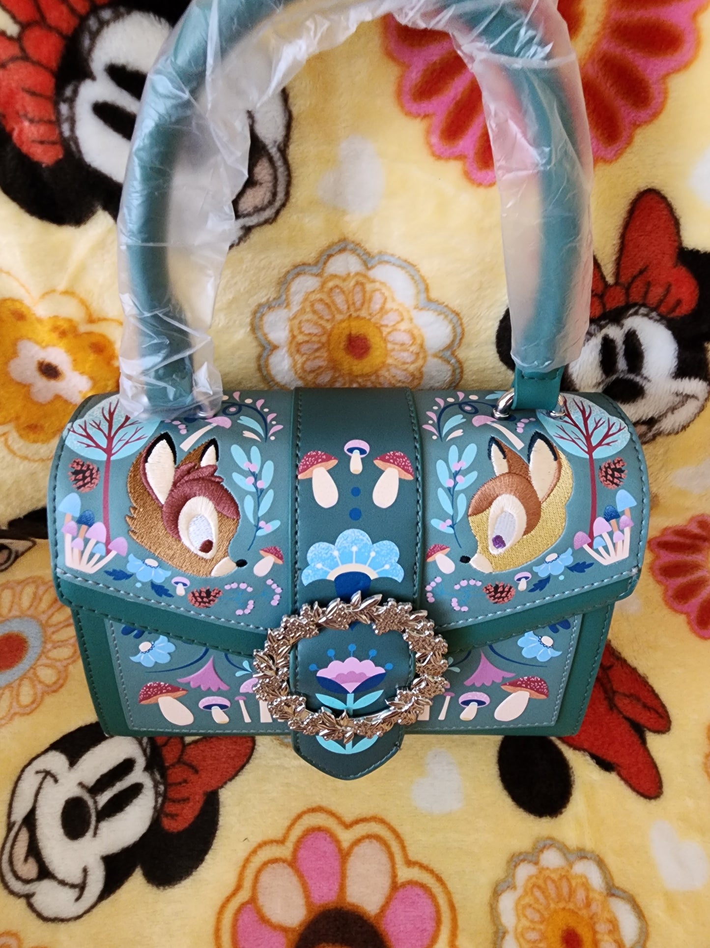 Loungefly Disney Bambi and Friends Winter Wonderland Handbag