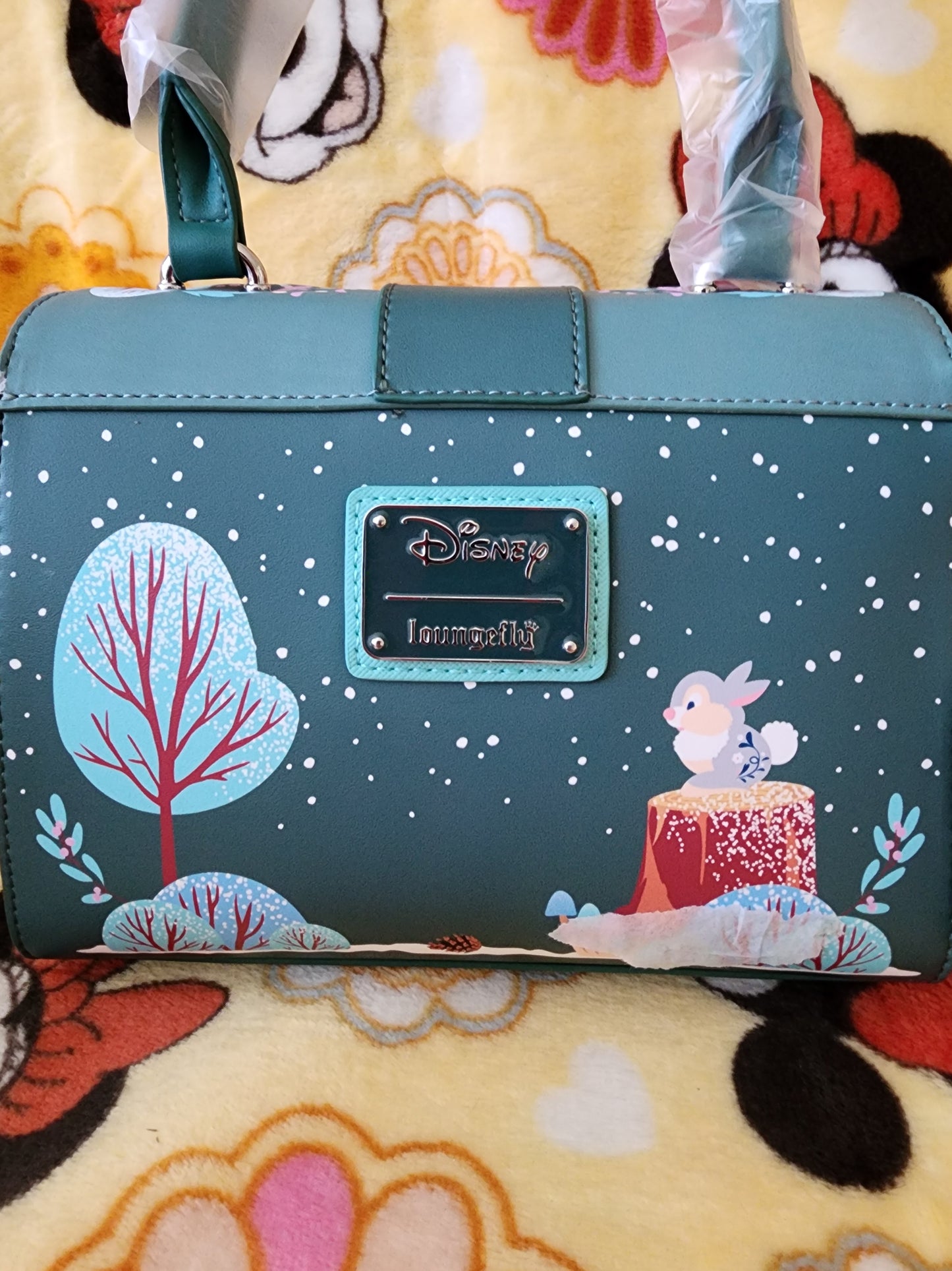 Loungefly Disney Bambi and Friends Winter Wonderland Handbag