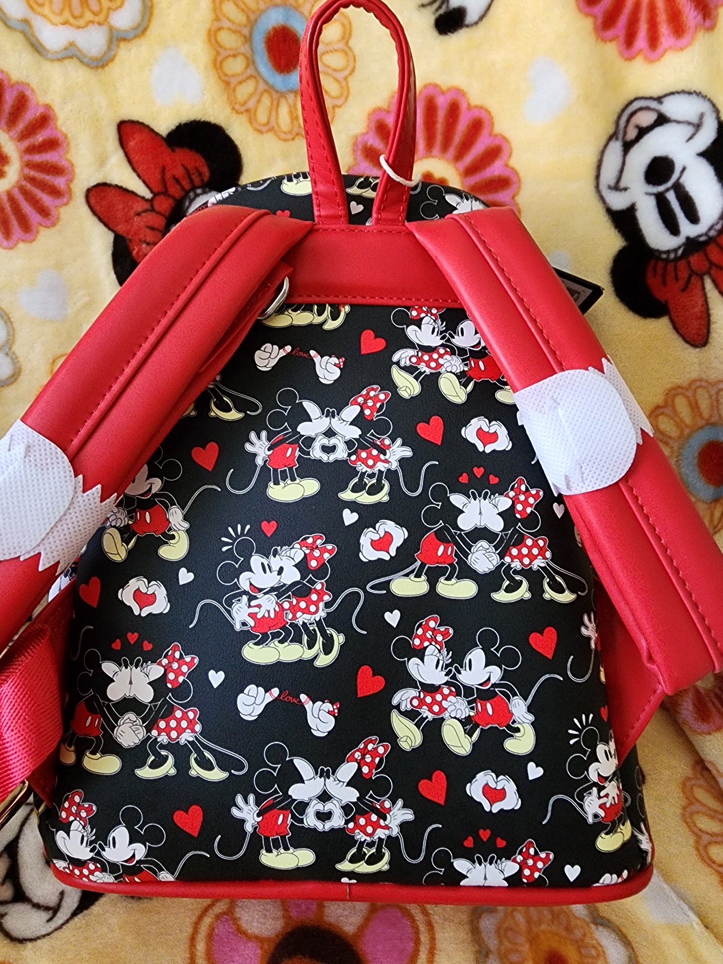 Loungefly Disney Mickey and Minnie Mouse Valentine's Backpack