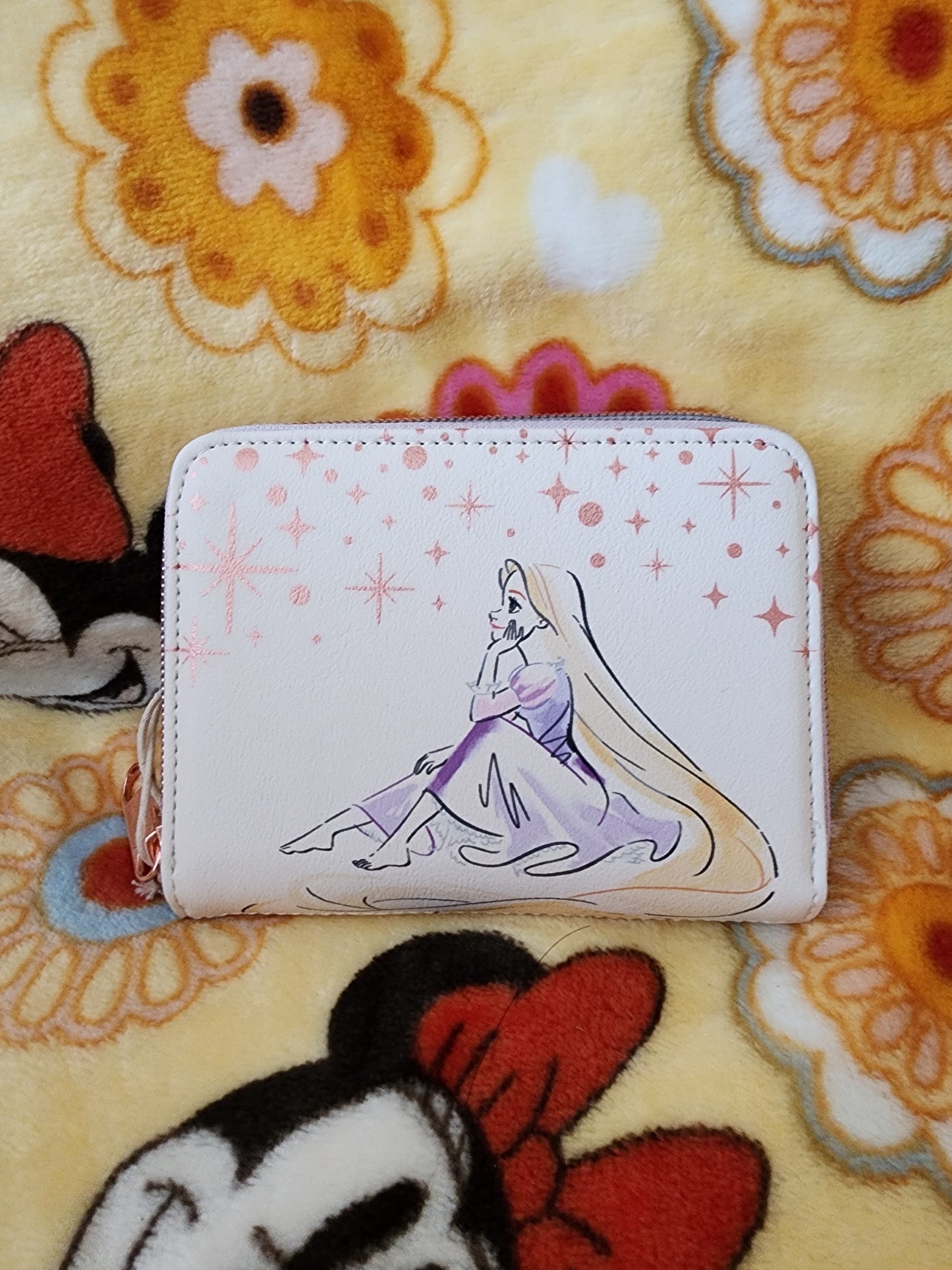 Loungefly Disney Rapunzel Stars and Lanterns Wallet