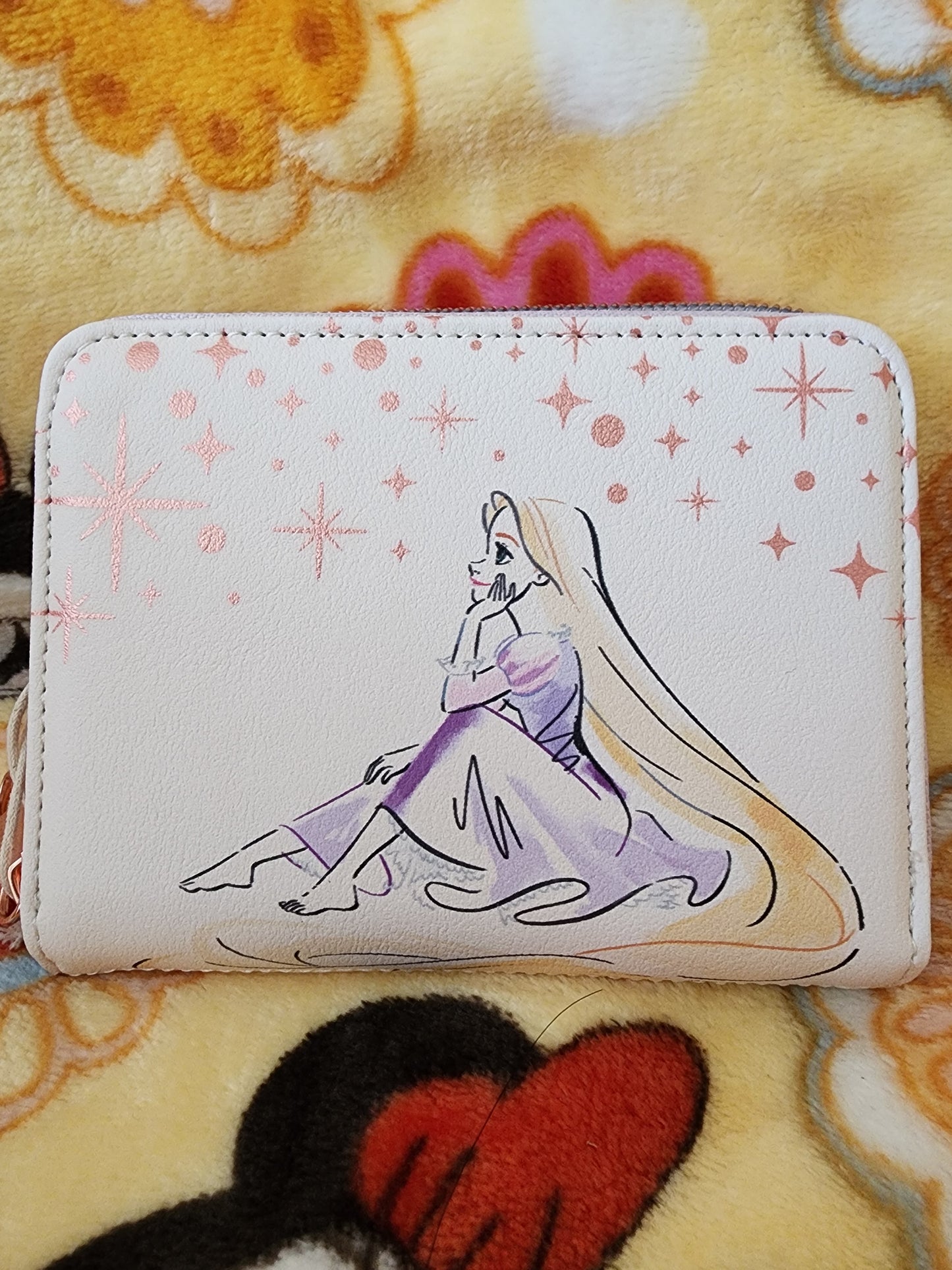 Loungefly Disney Rapunzel Stars and Lanterns Wallet