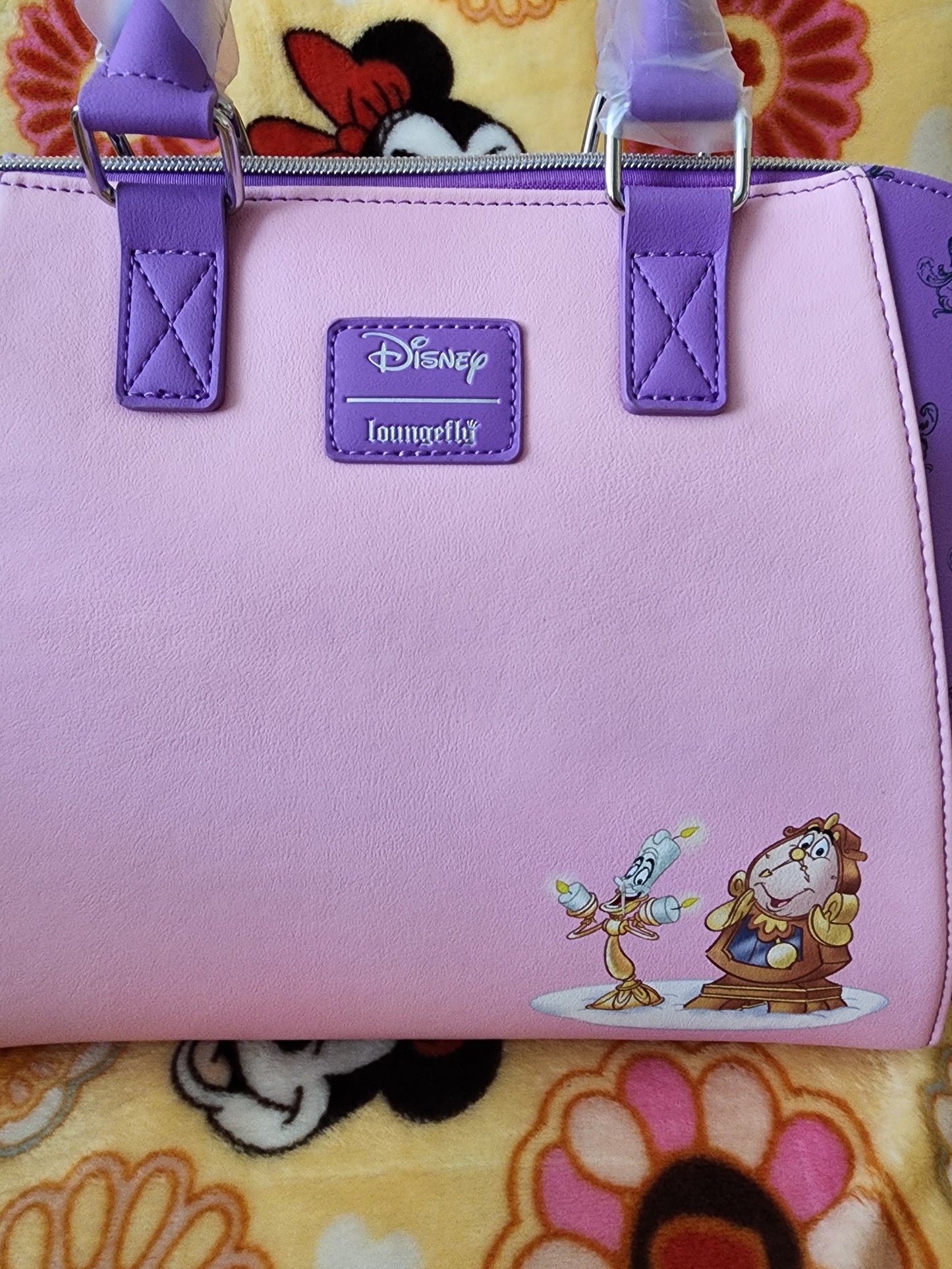 Loungefly Disney Belle and Beast Winter Wonderland Handbag